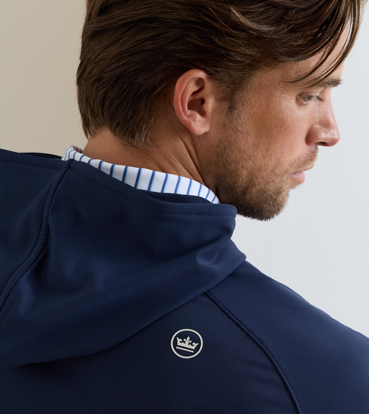 Pine Performance Hoodie in Navy - Alternate Image 3