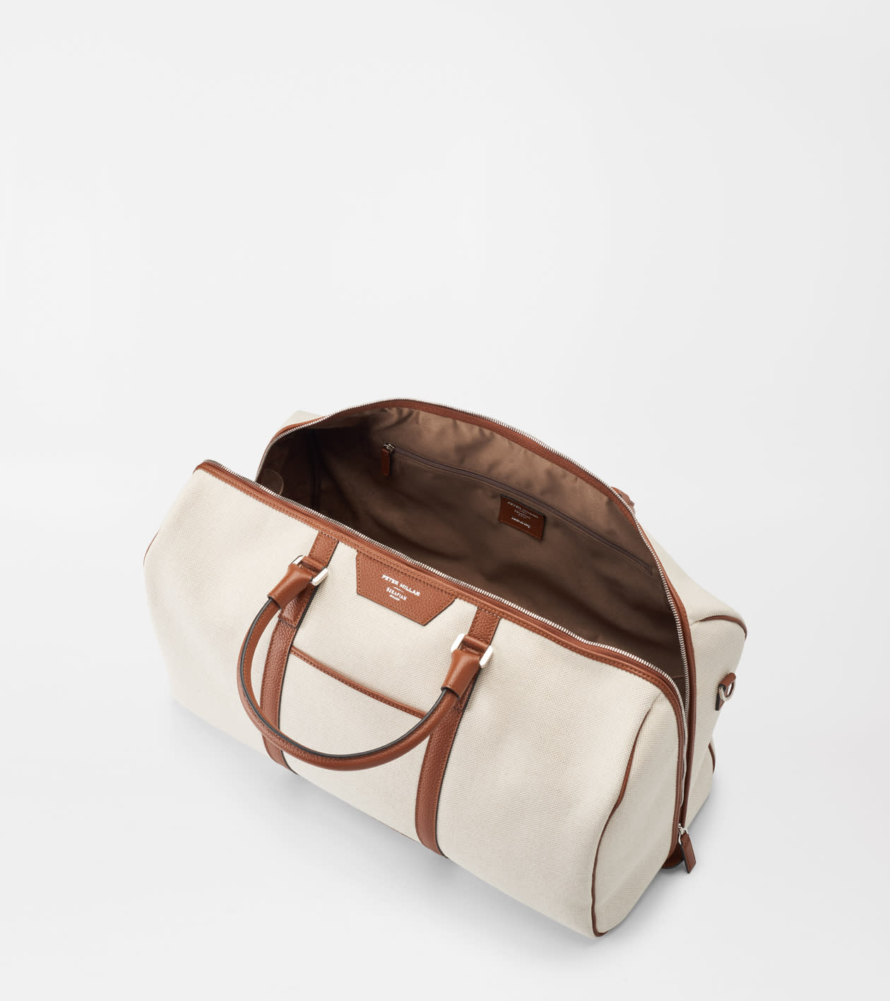 Peter Millar X Serapian Duffle in Ivory - Alternate Image 3