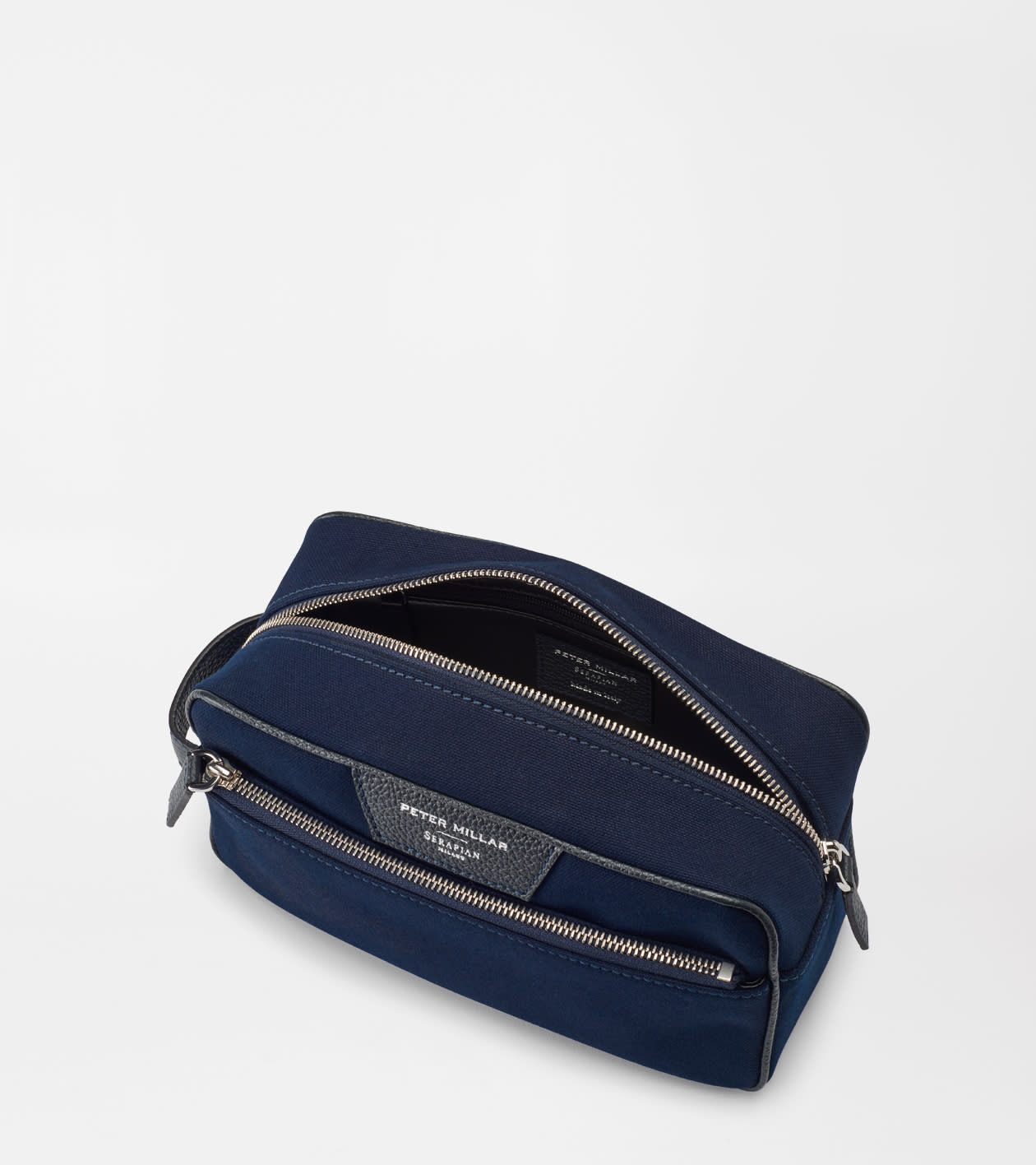Peter Millar X Serapian Shave Kit in Navy - Alternate Image 3