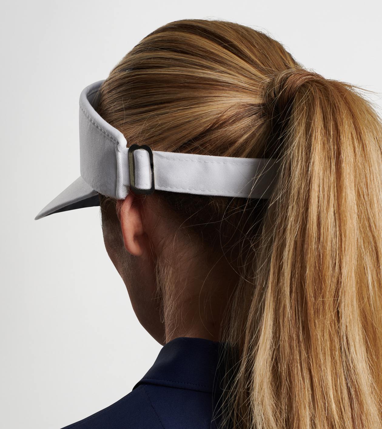 Peter Millar Crown Crest Tour Visor in White - Alternate Image 6