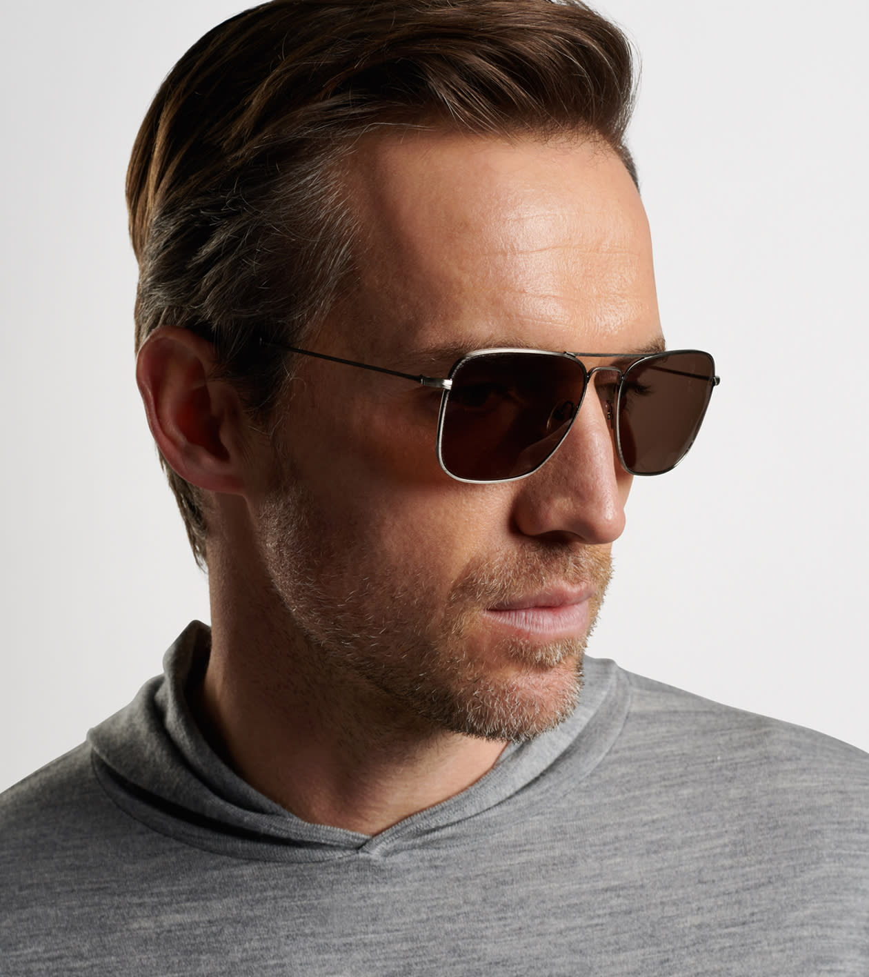 Voyager Sunglasses in Nickel - Alternate Image 3