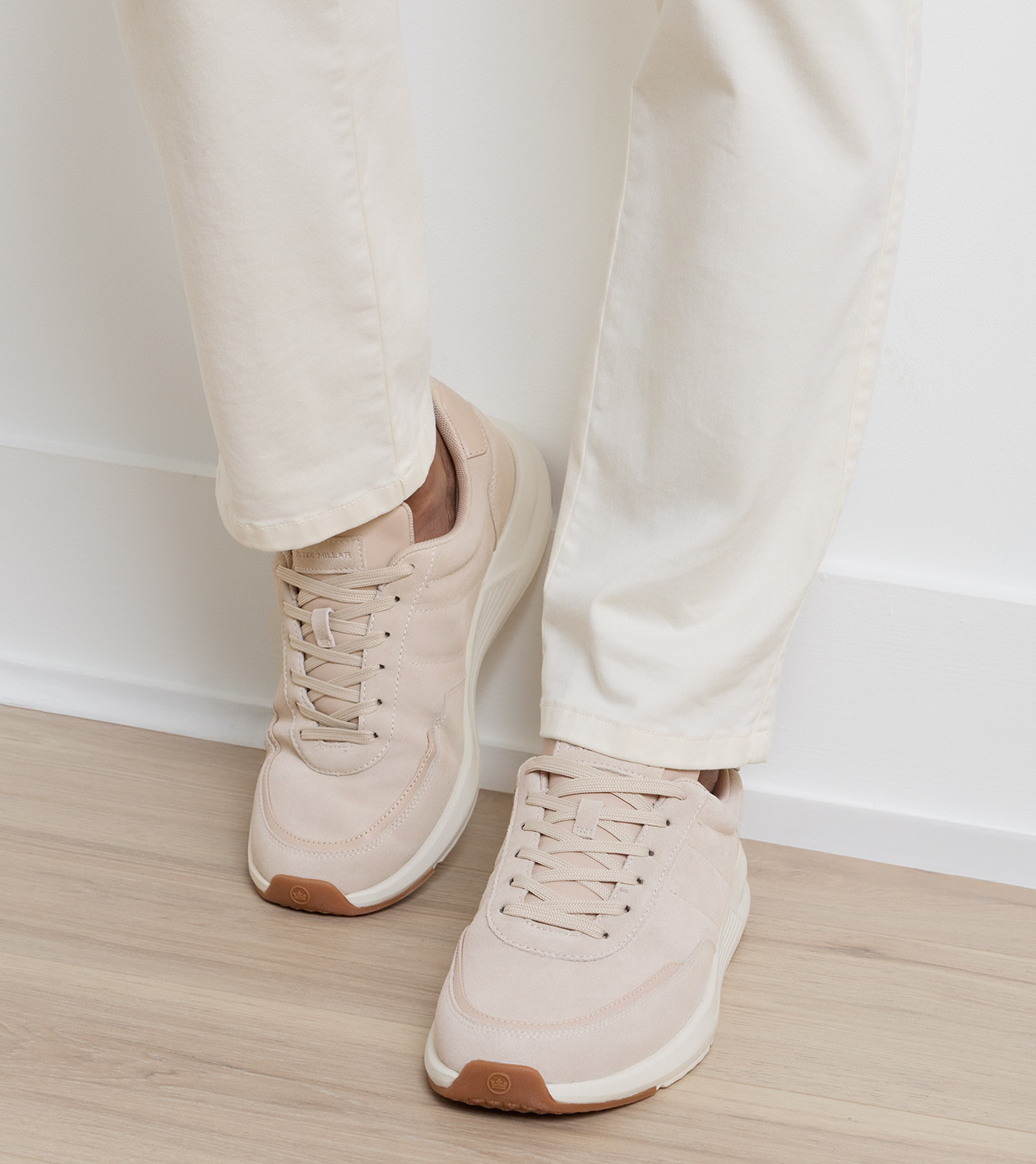 Journeyman Suede Sneaker in Stone - Alternate Image 1