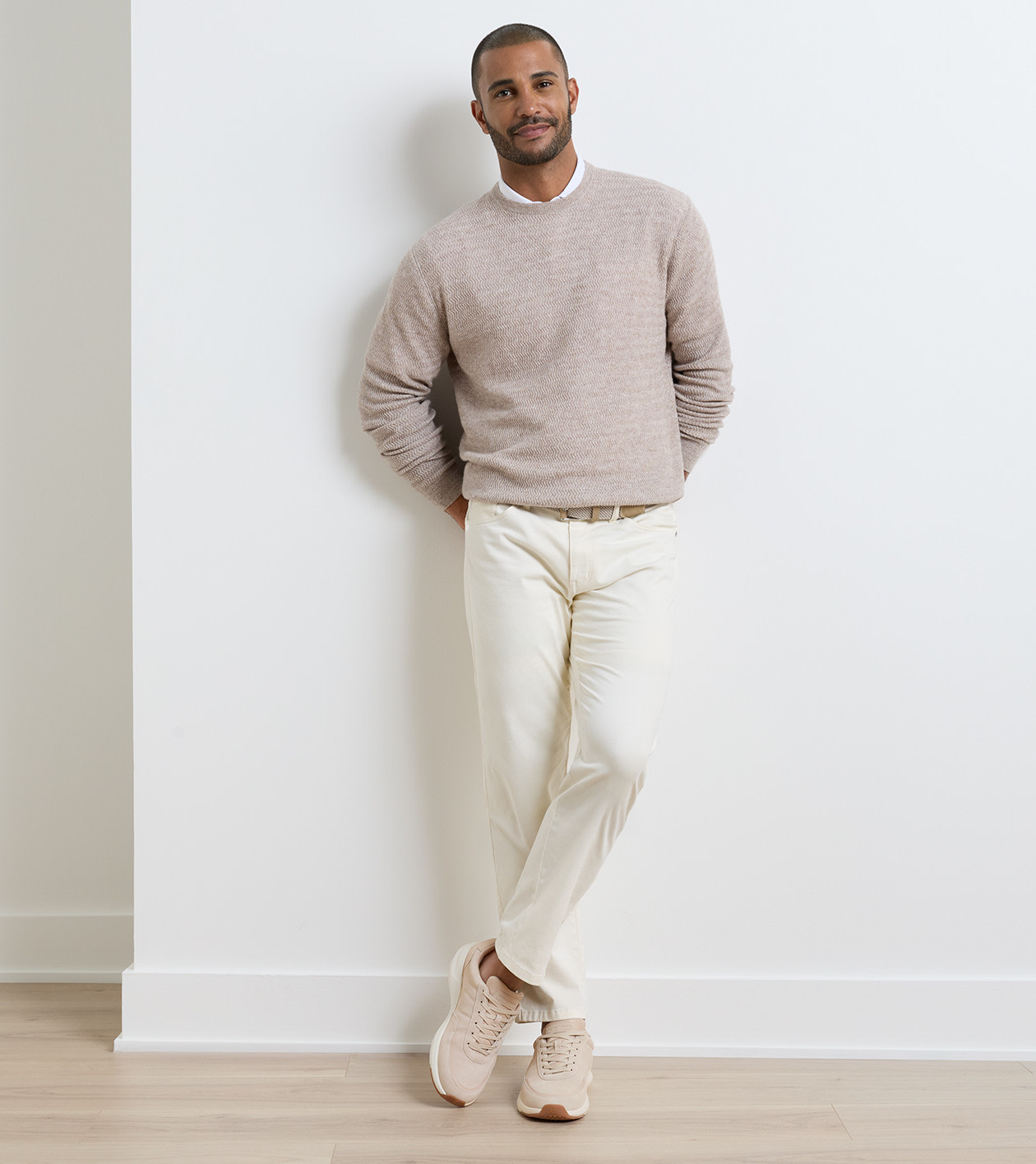 Journeyman Suede Sneaker in Stone - Alternate Image 2