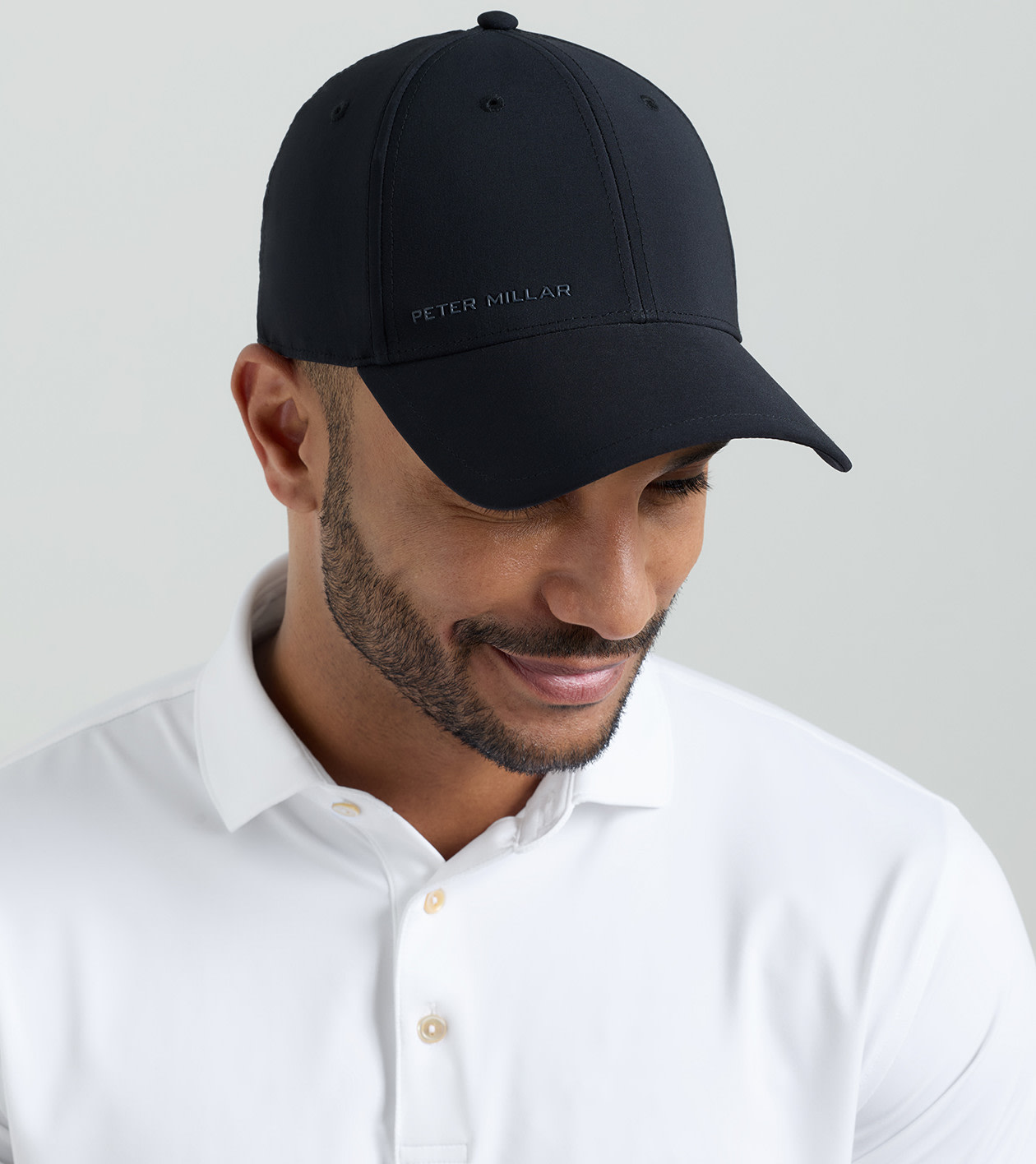 Pursuit Performance Peter Millar Hat in Black - Alternate Image 3