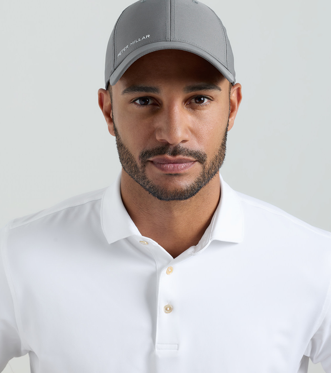 Pursuit Performance Peter Millar Hat in Gale Grey - Alternate Image 1