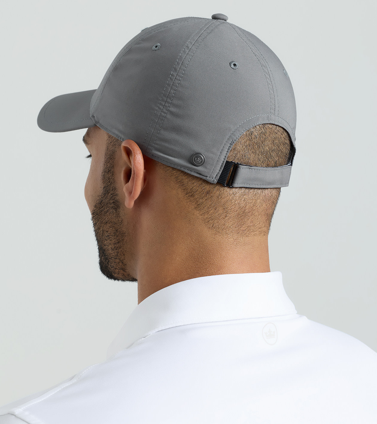 Pursuit Performance Peter Millar Hat in Gale Grey - Alternate Image 2