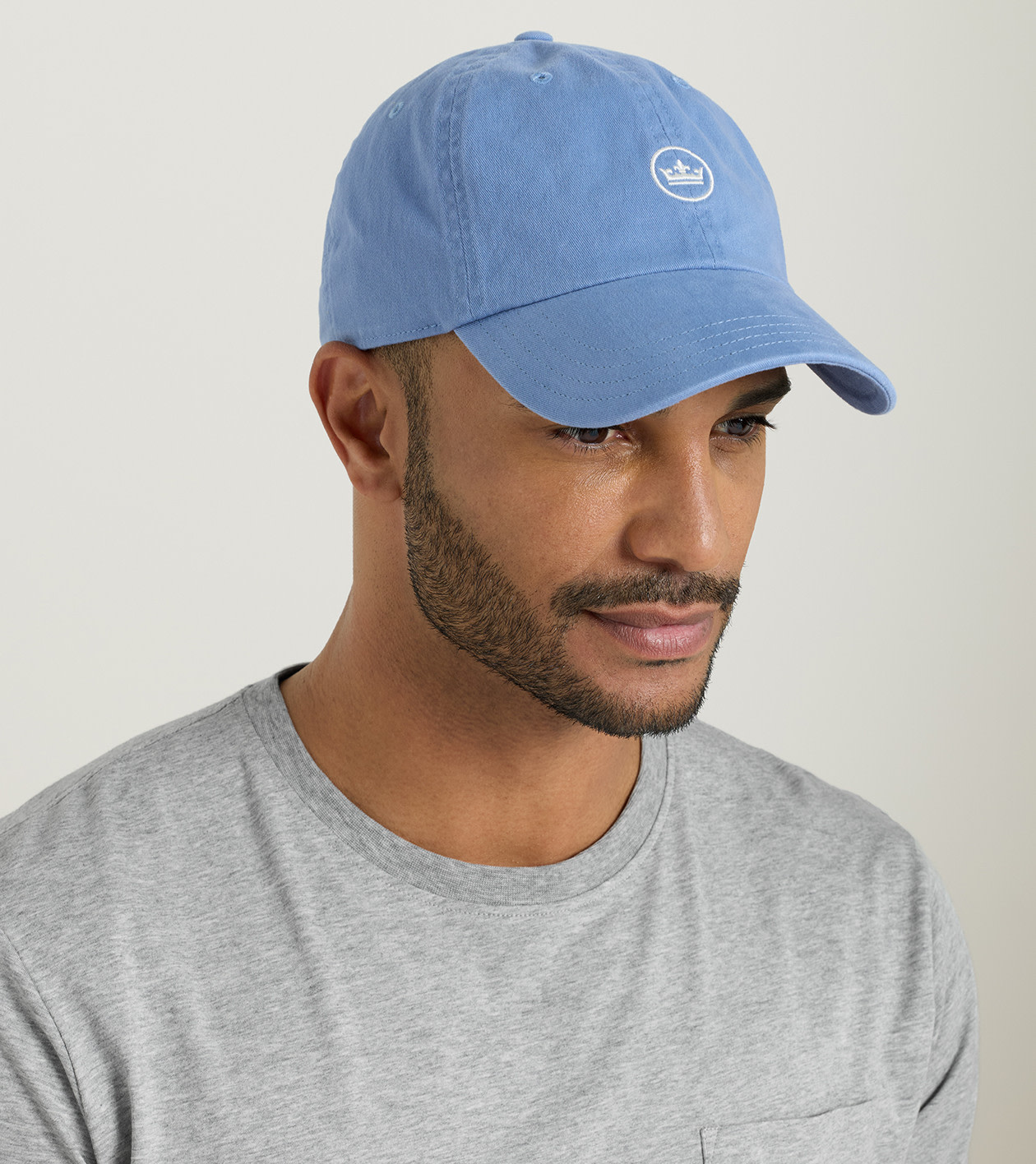 Whitaker Washed Twill Hat in Astral Blue - Alternate Image 3