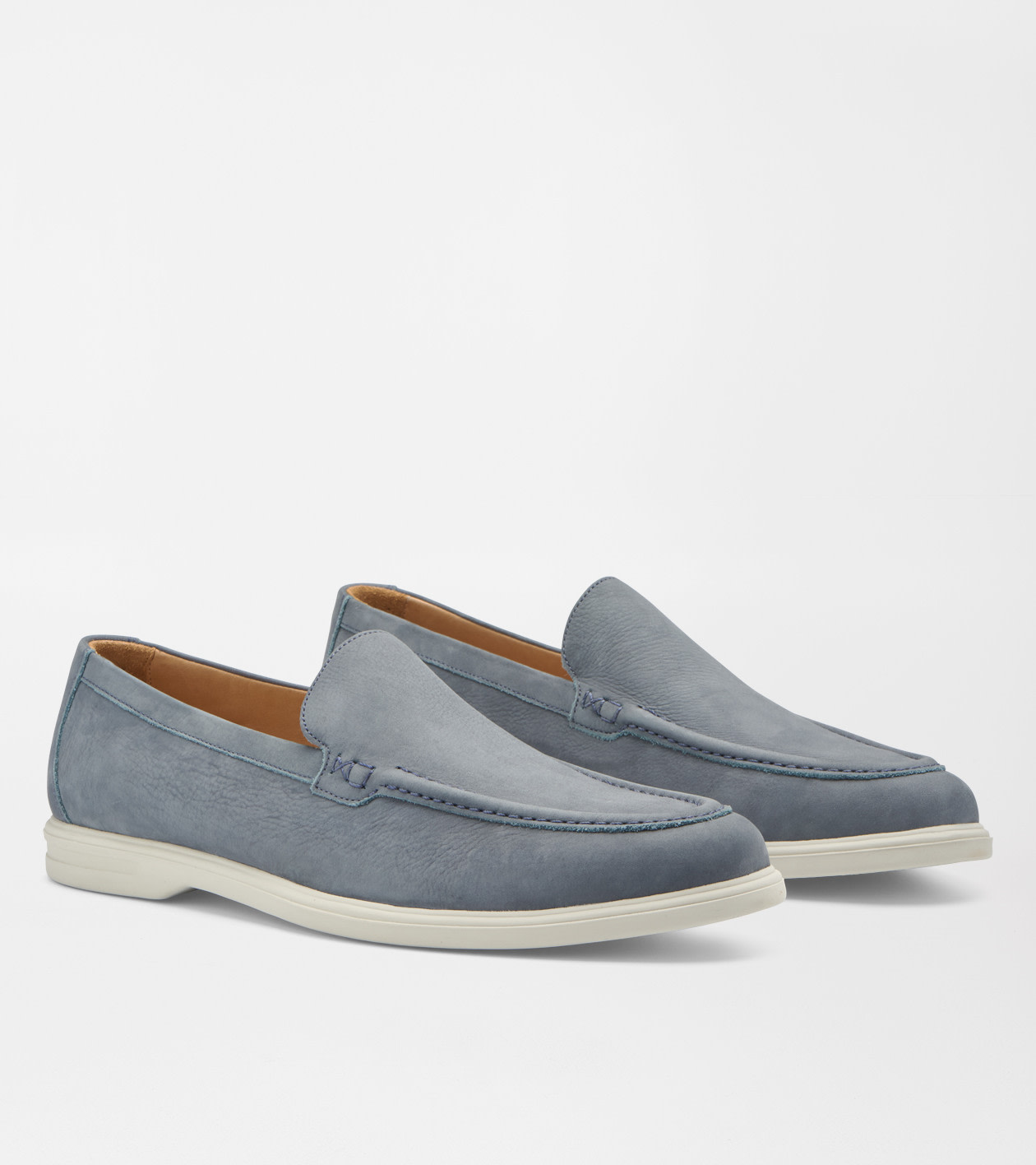 Excursionist Nubuck Venetian Loafer in BLUE PEARL - Alternate Image 3