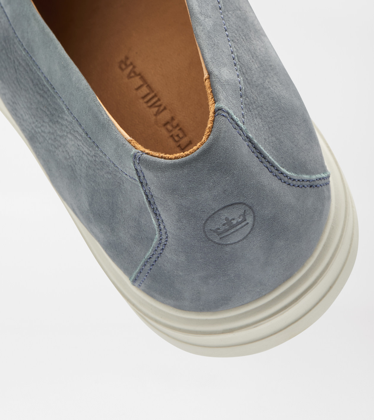 Excursionist Nubuck Venetian Loafer in BLUE PEARL - Alternate Image 4