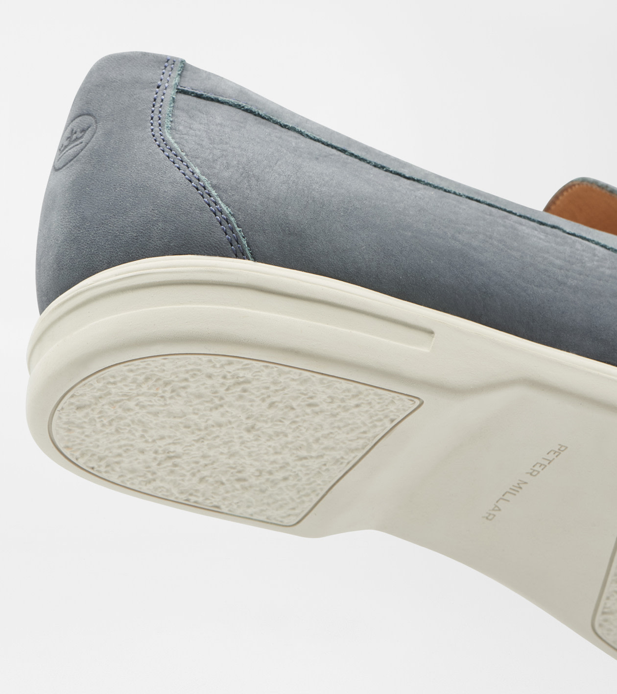 Excursionist Nubuck Venetian Loafer in BLUE PEARL - Alternate Image 6