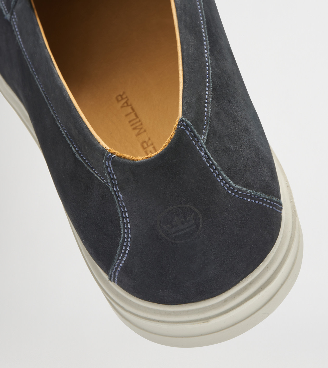 Excursionist Nubuck Venetian Loafer in Dark Navy - Alternate Image 4