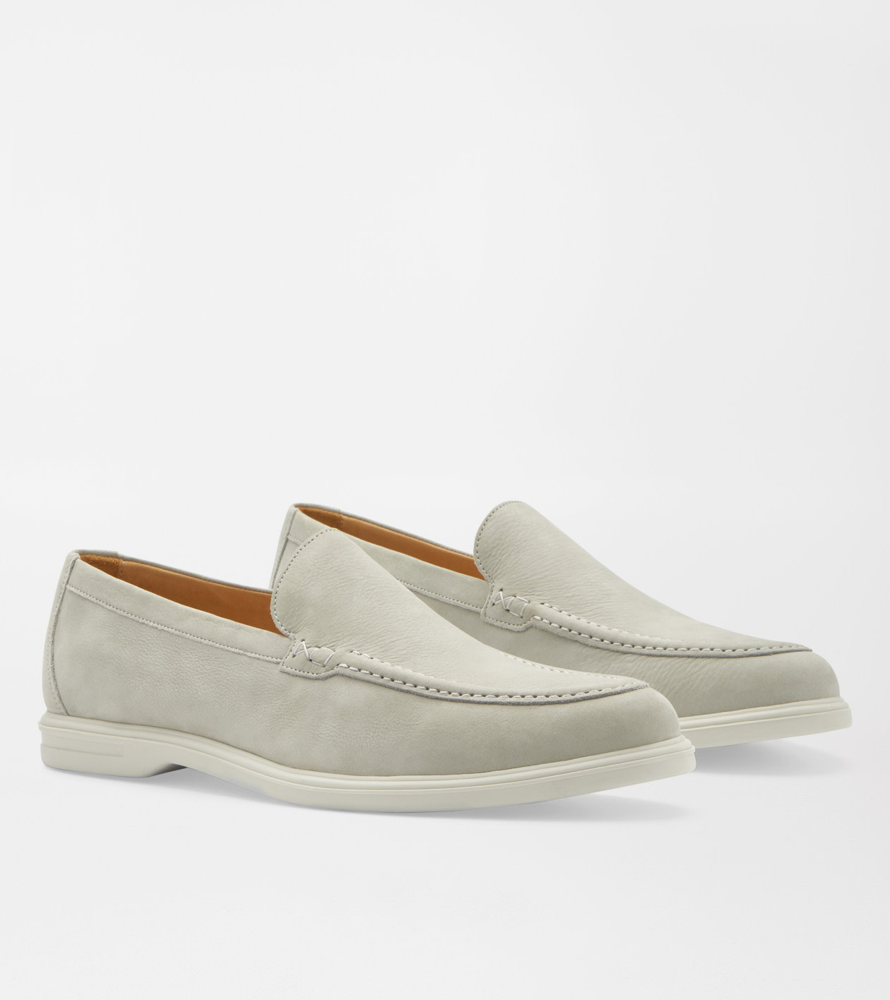 Excursionist Nubuck Venetian Loafer in Pearl Grey - Alternate Image 3