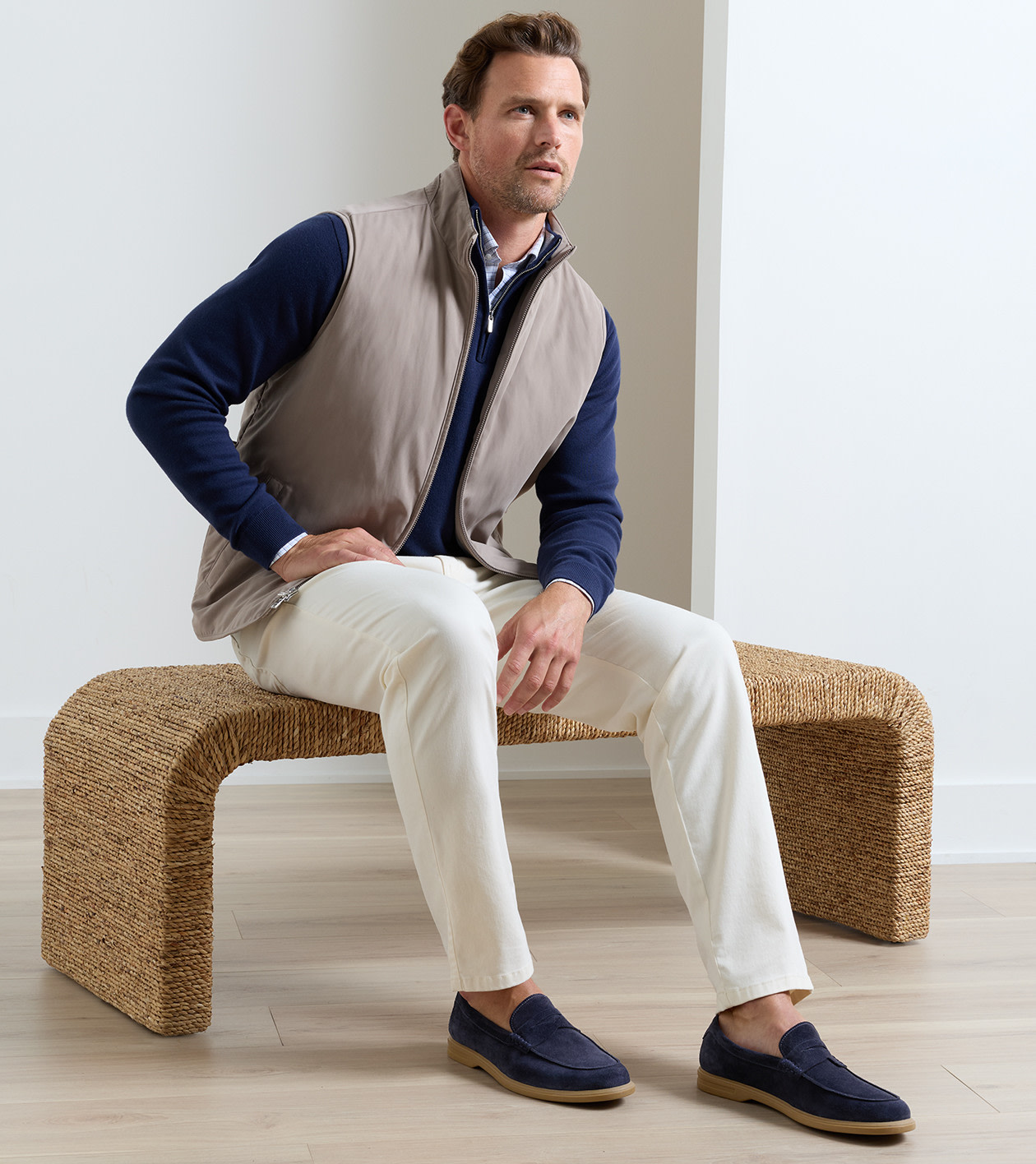 Excursionist Penny Loafer in Dark Navy - Alternate Image 2
