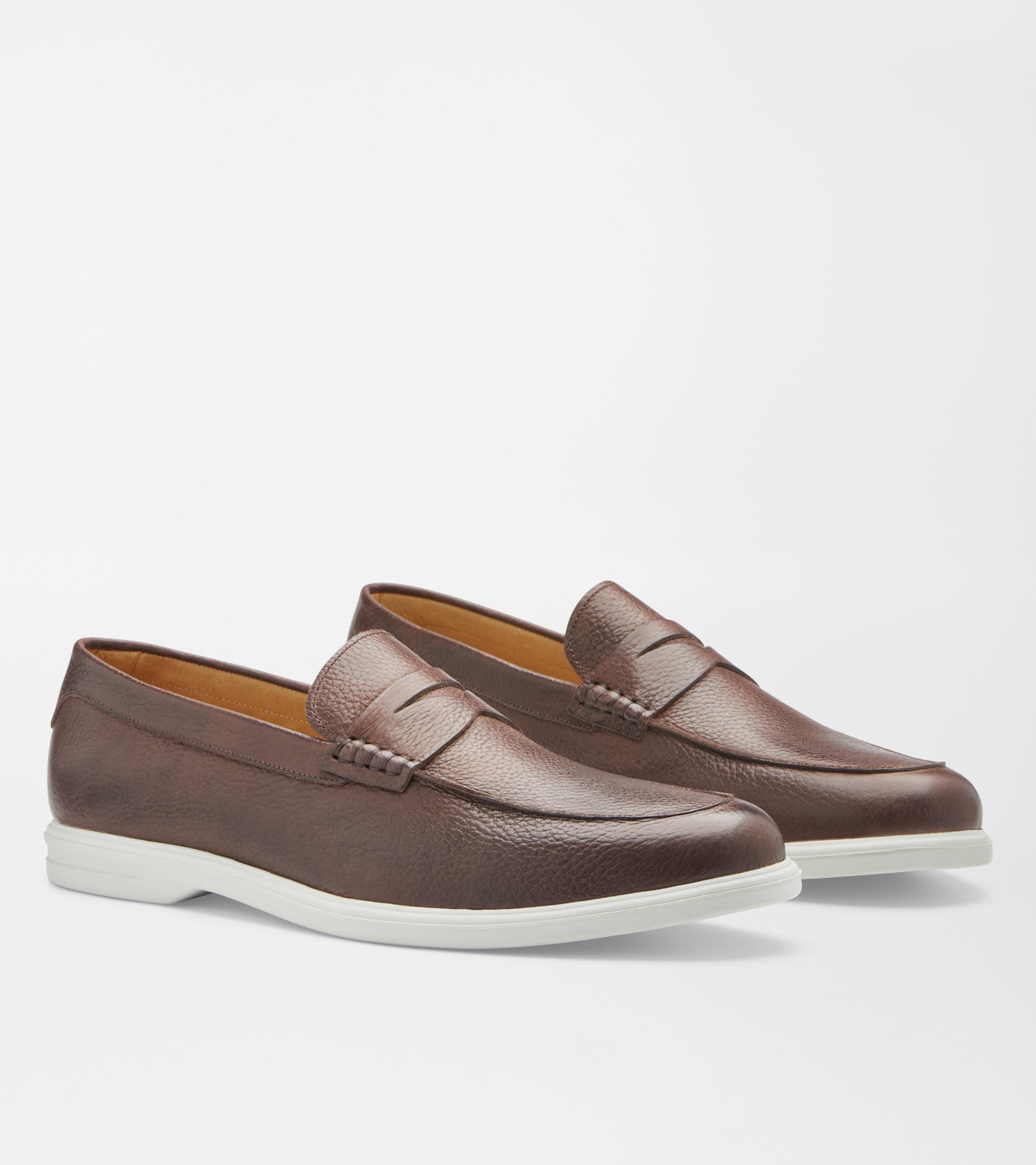 Excursionist Pebble Grain Penny Loafer in Chocolate - Alternate Image 3