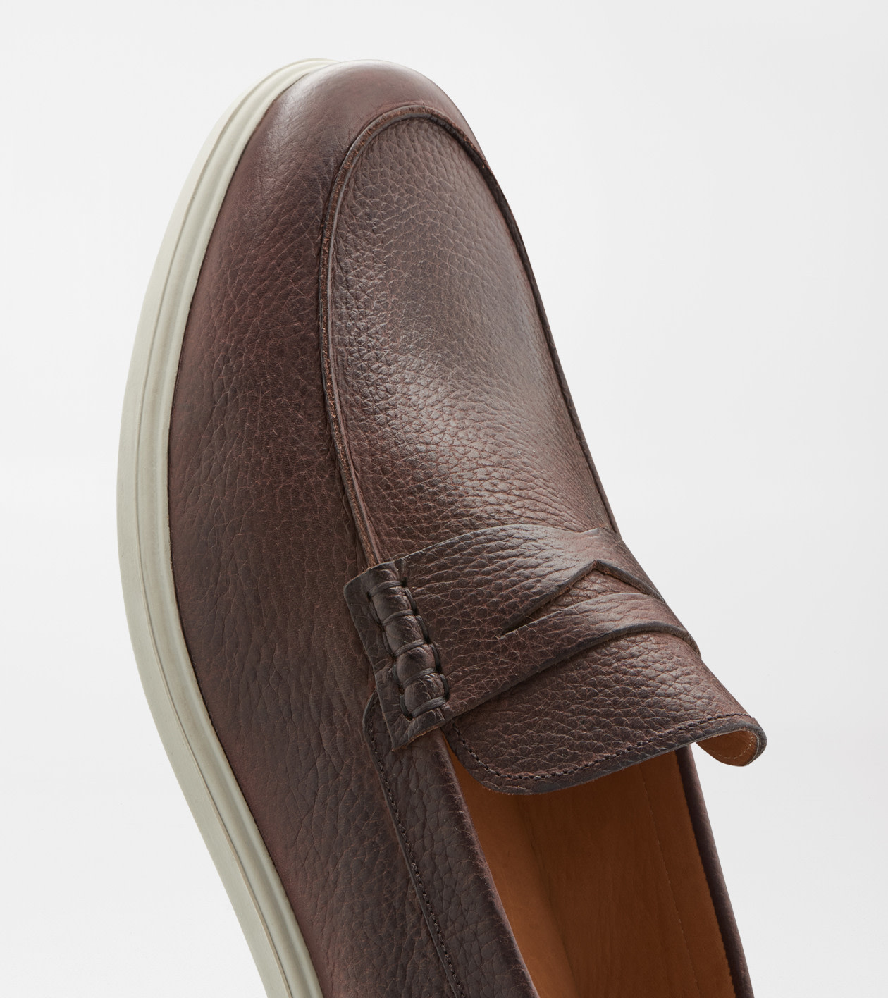 Excursionist Pebble Grain Penny Loafer in Chocolate - Alternate Image 5