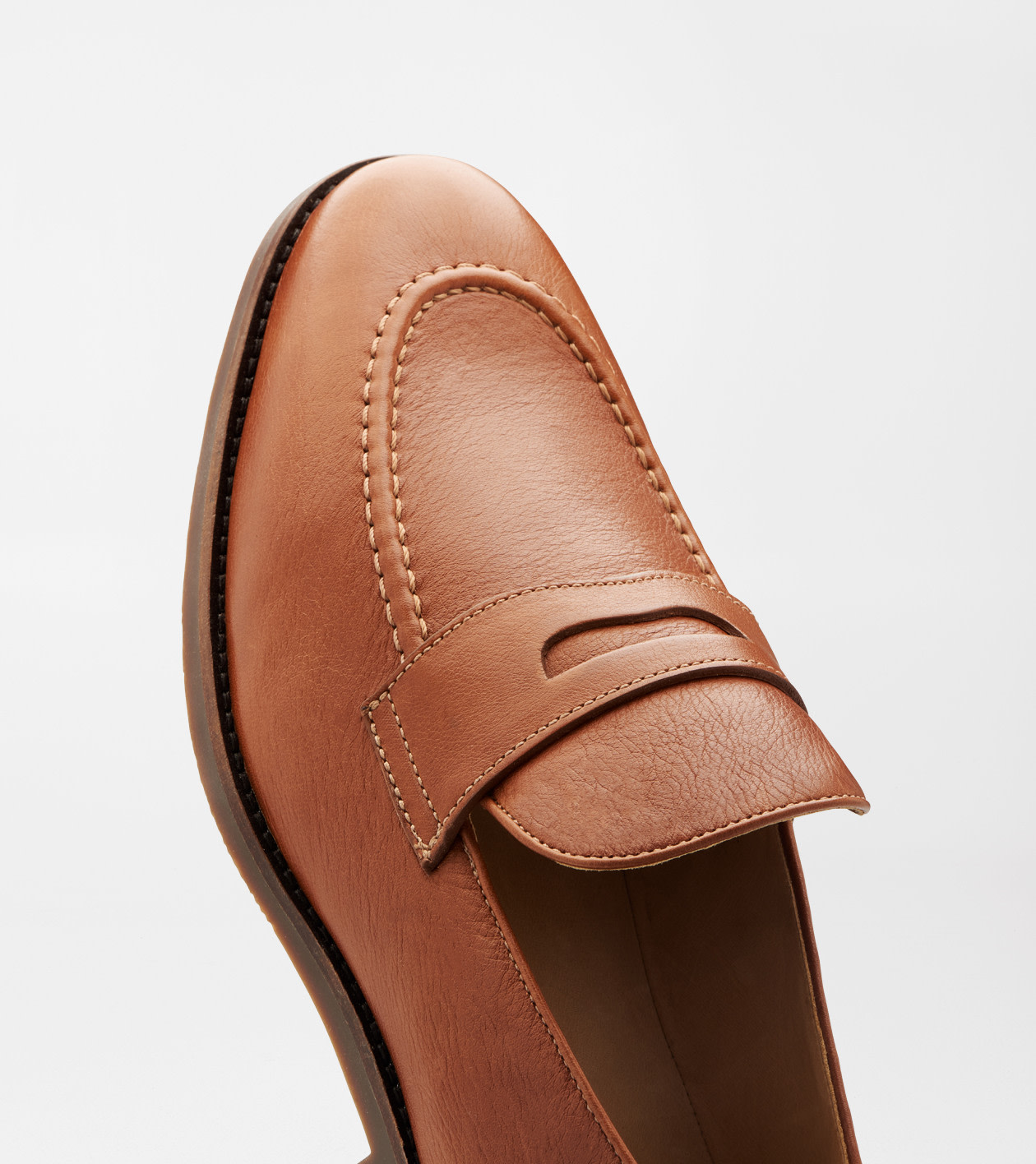Madison Penny Loafer in Cognac - Alternate Image 5