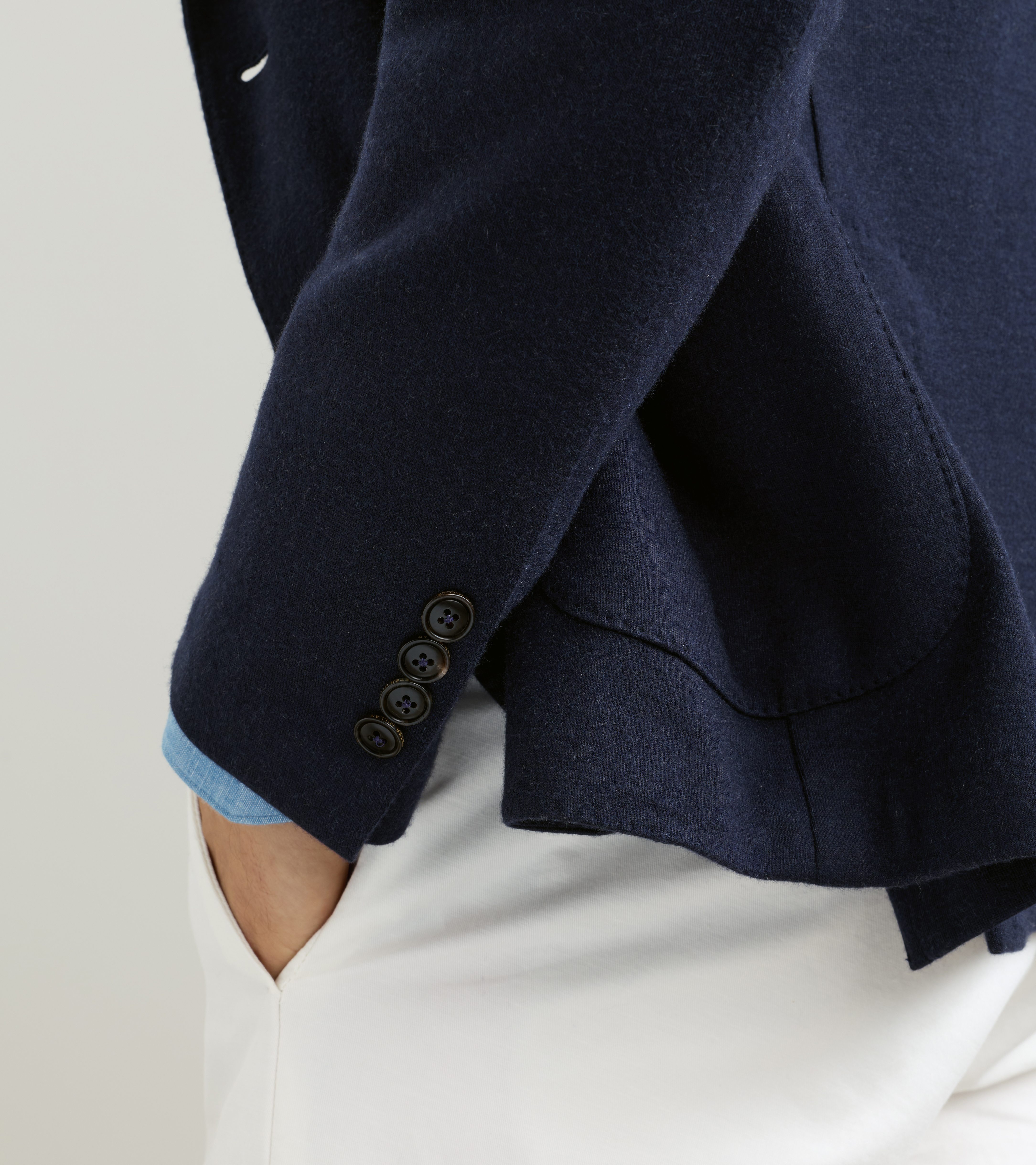 Gables Knit Blazer in Navy - Alternate Image 3