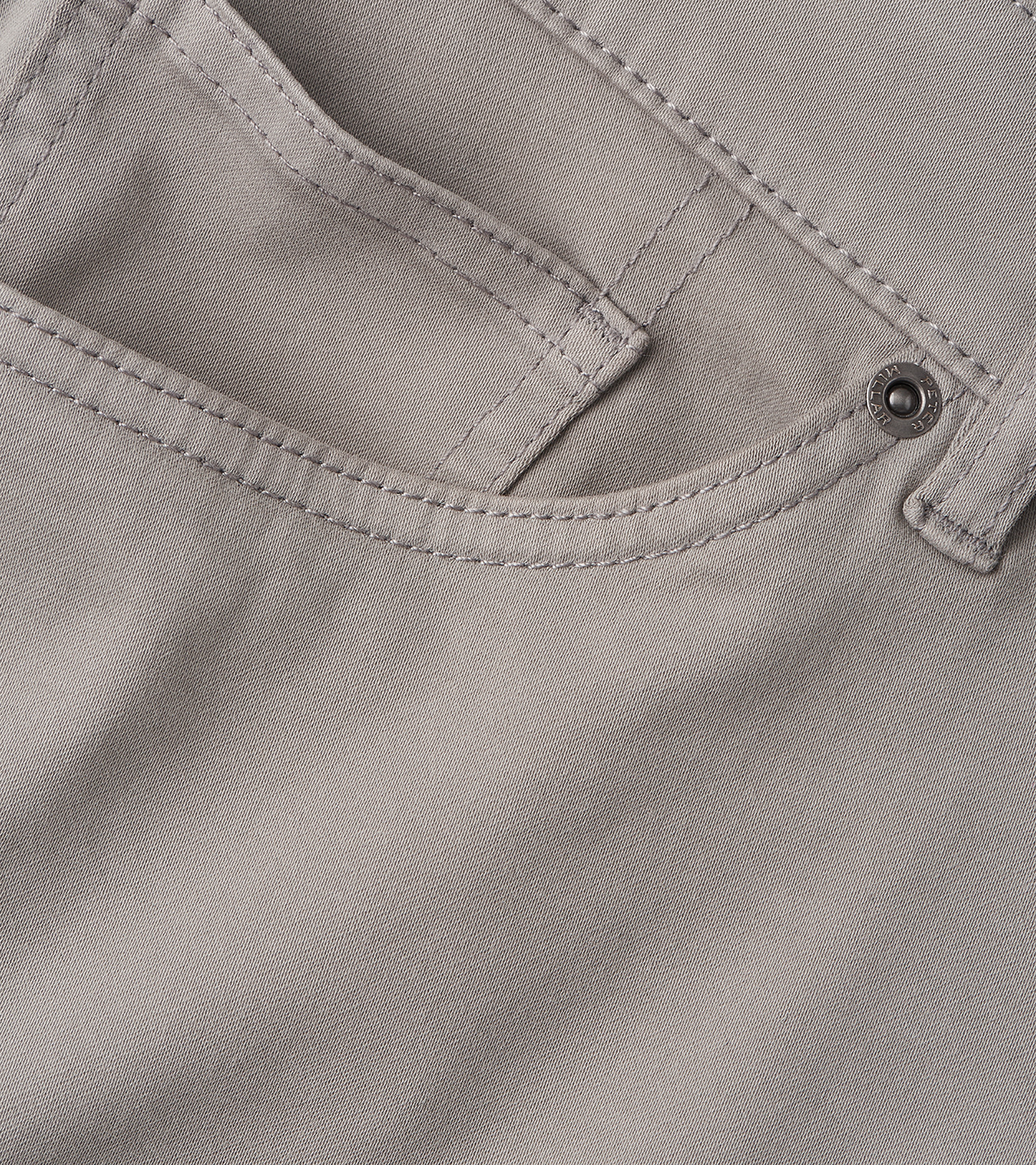 Signature Sateen Five-Pocket Pant in Gale Grey - Alternate Image 4