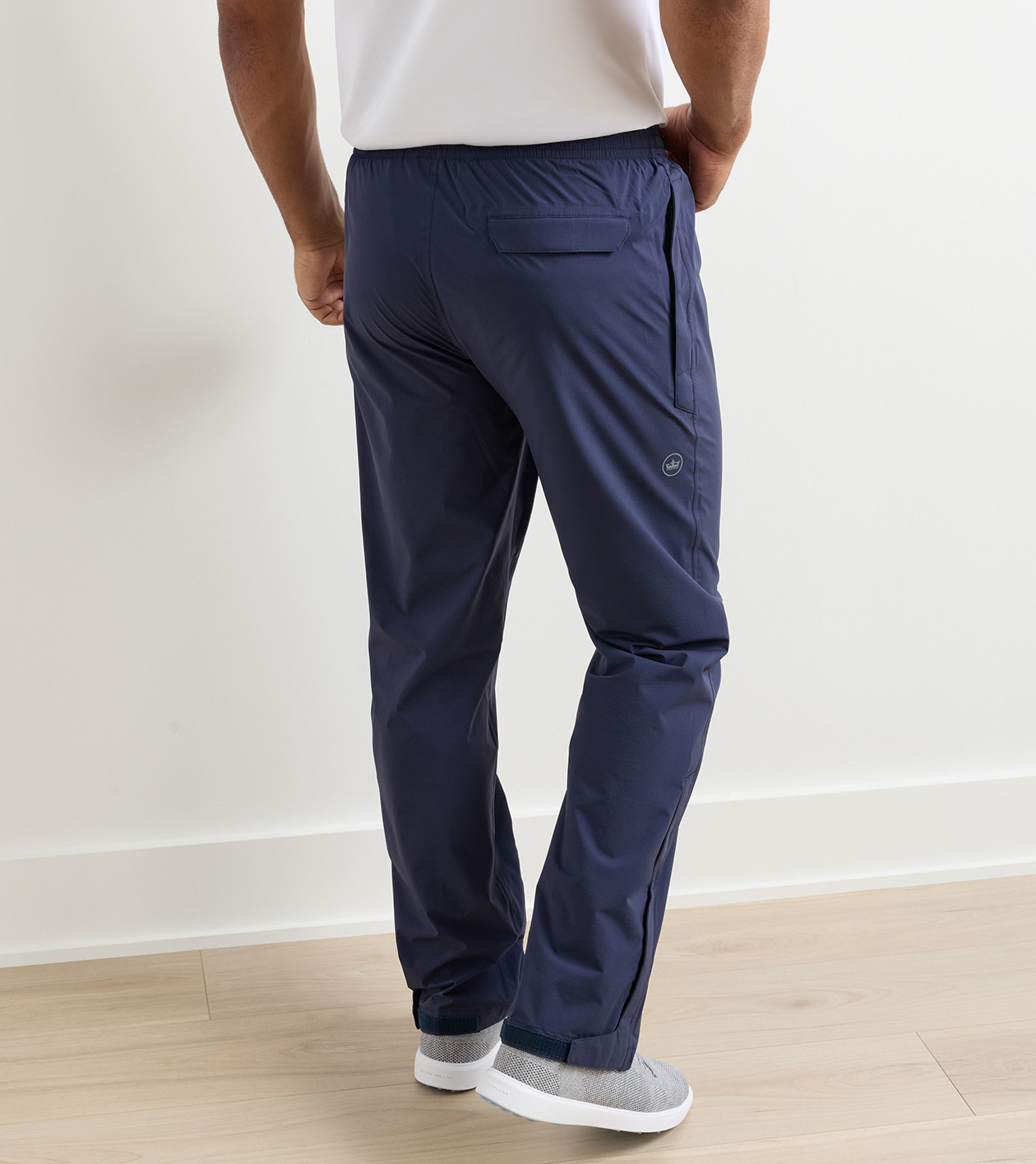 Shield Pull-On Rain Pant in Navy - Alternate Image 2
