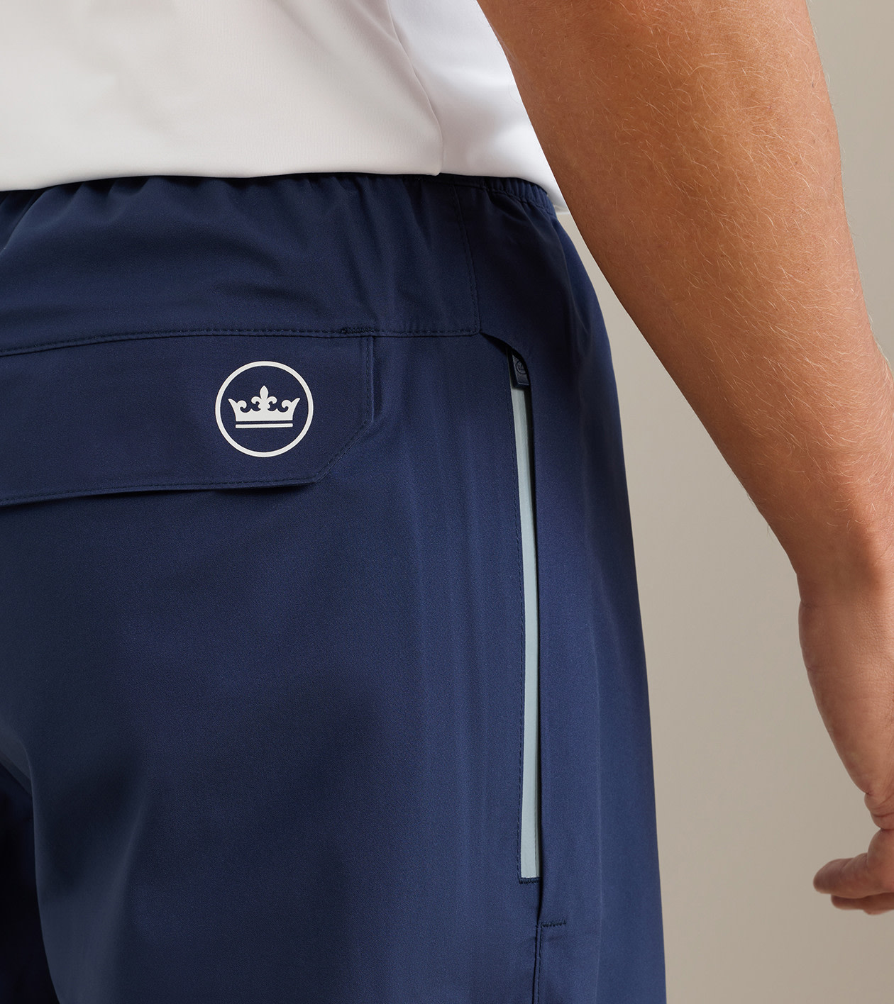 Rain Walker Trouser in Navy - Alternate Image 3