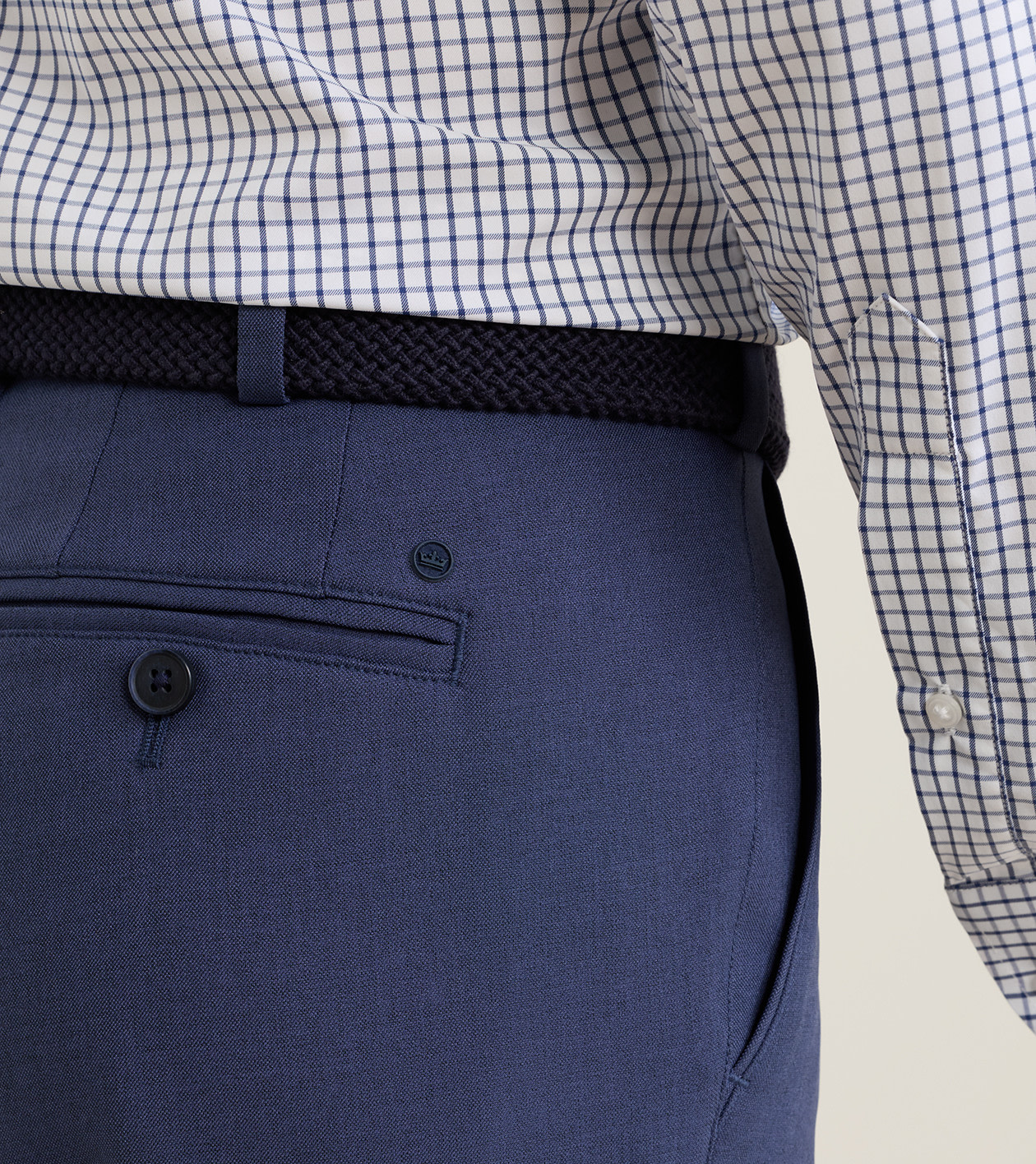 Charlotte Performance Trouser in Navy - Alternate Image 3