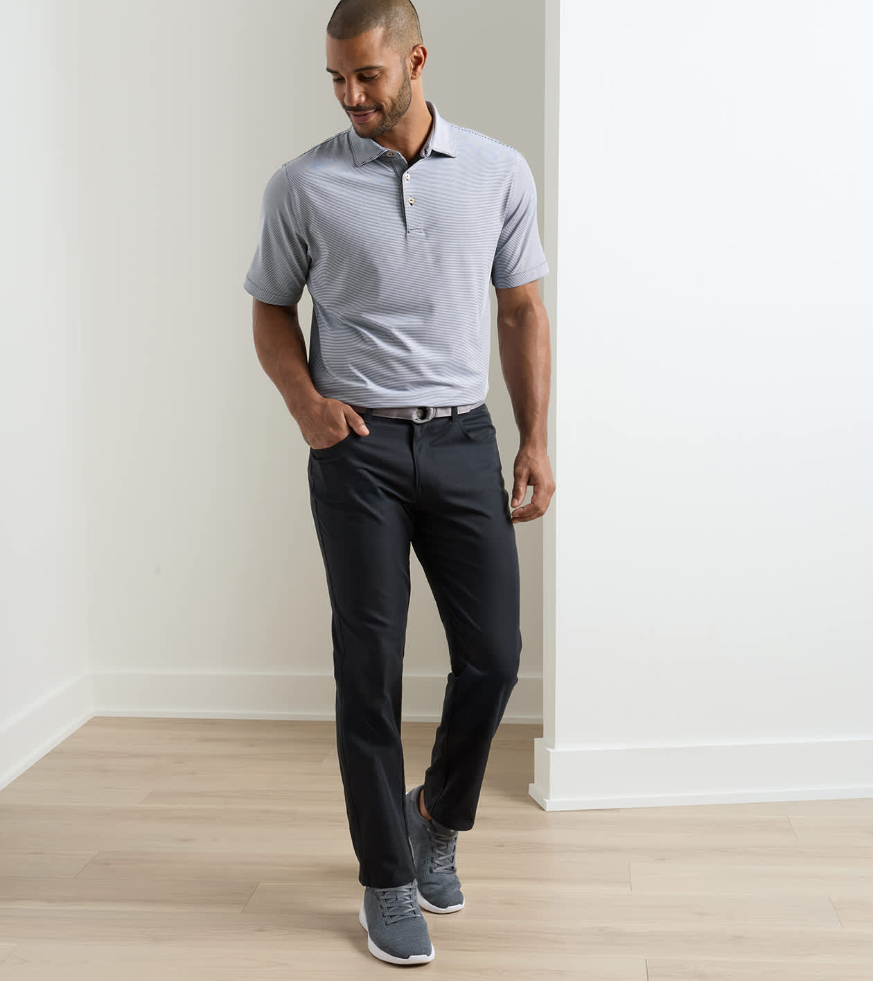 eb66 Performance Five-Pocket Pant in Black - Alternate Image 1