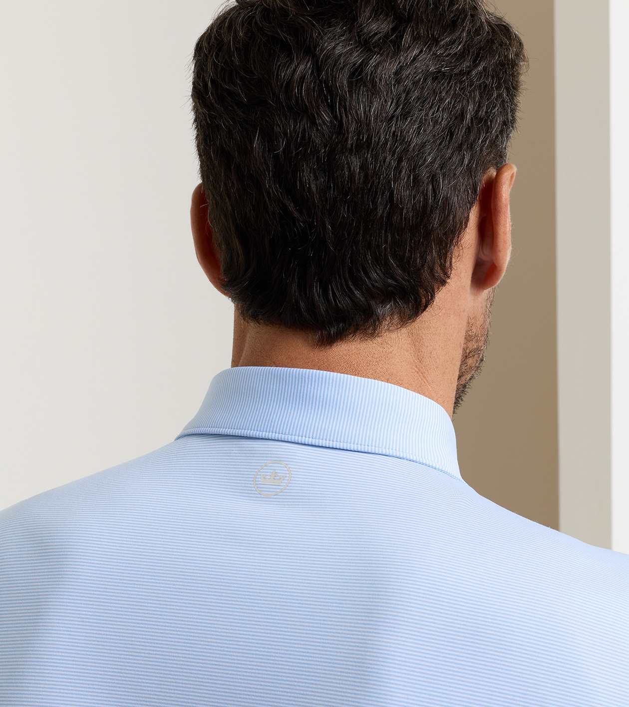 Jubilee Performance Jersey Polo in Cottage Blue - Alternate Image 3
