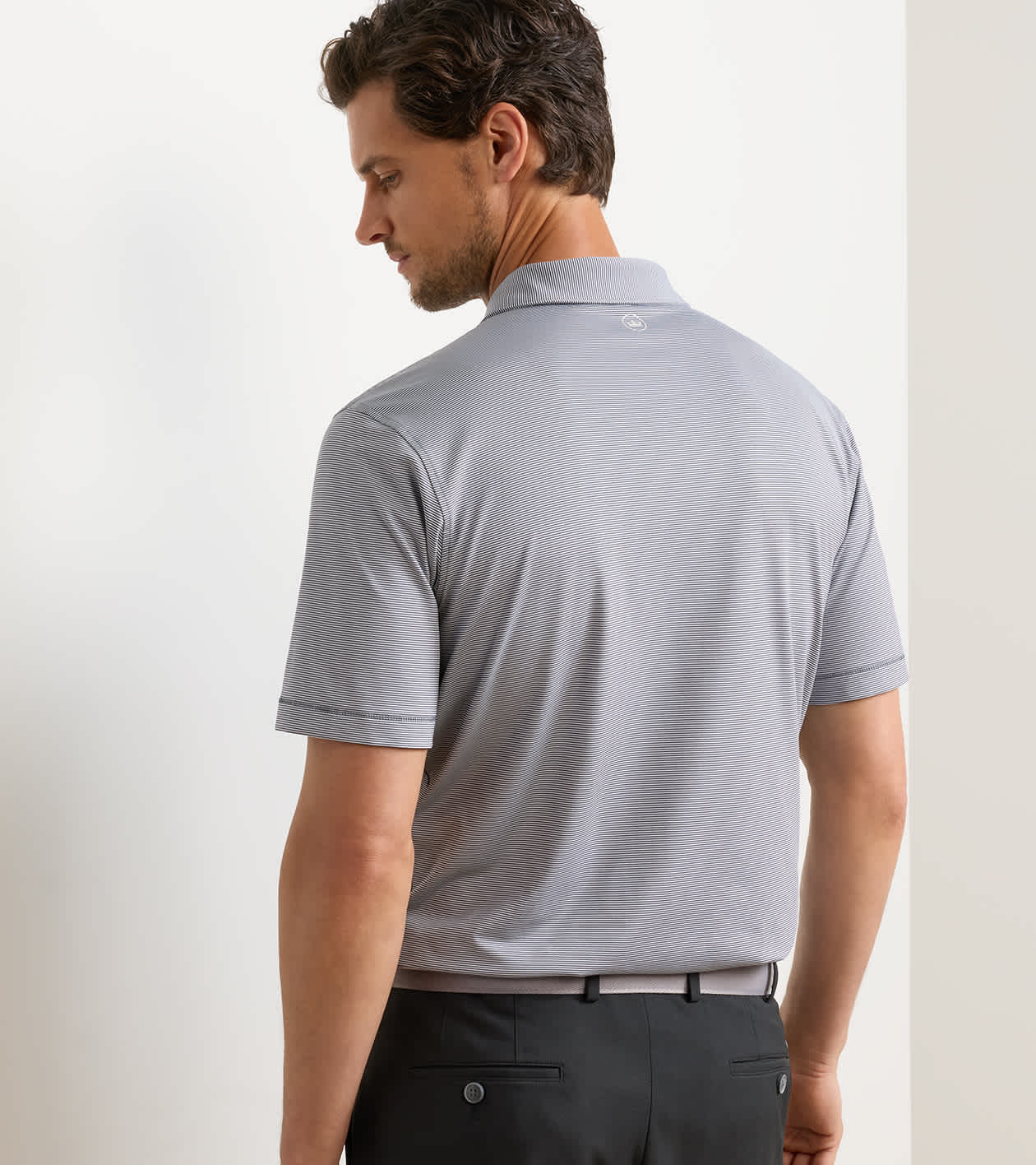 Jubilee Performance Jersey Polo in Iron - Alternate Image 2