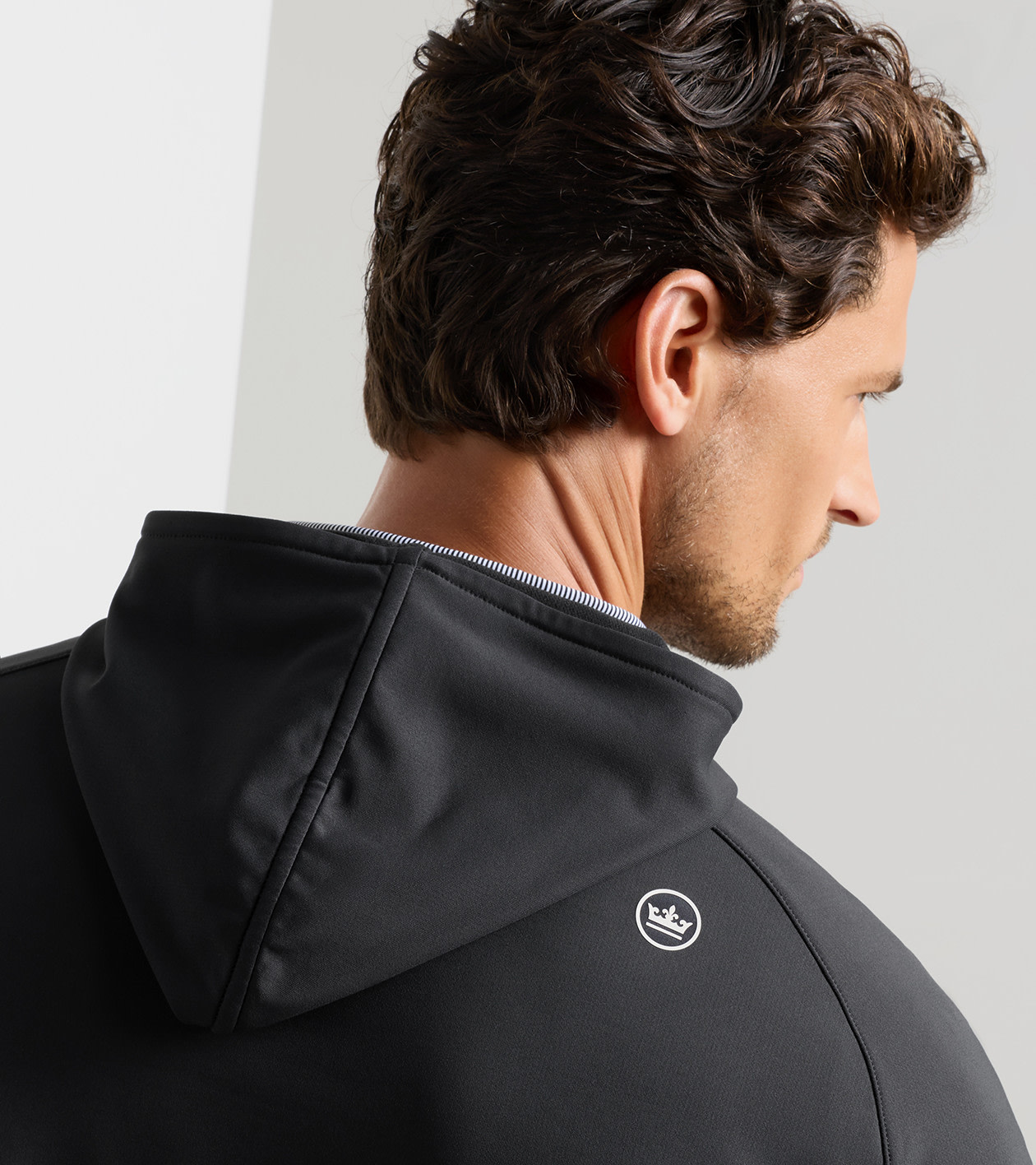 Pine Performance Hoodie in Black - Alternate Image 3