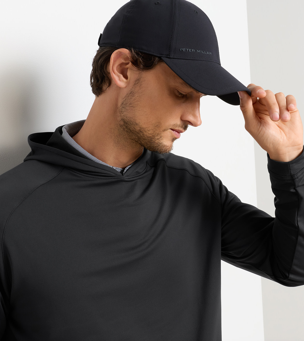 Pine Performance Hoodie in Black - Alternate Image 4