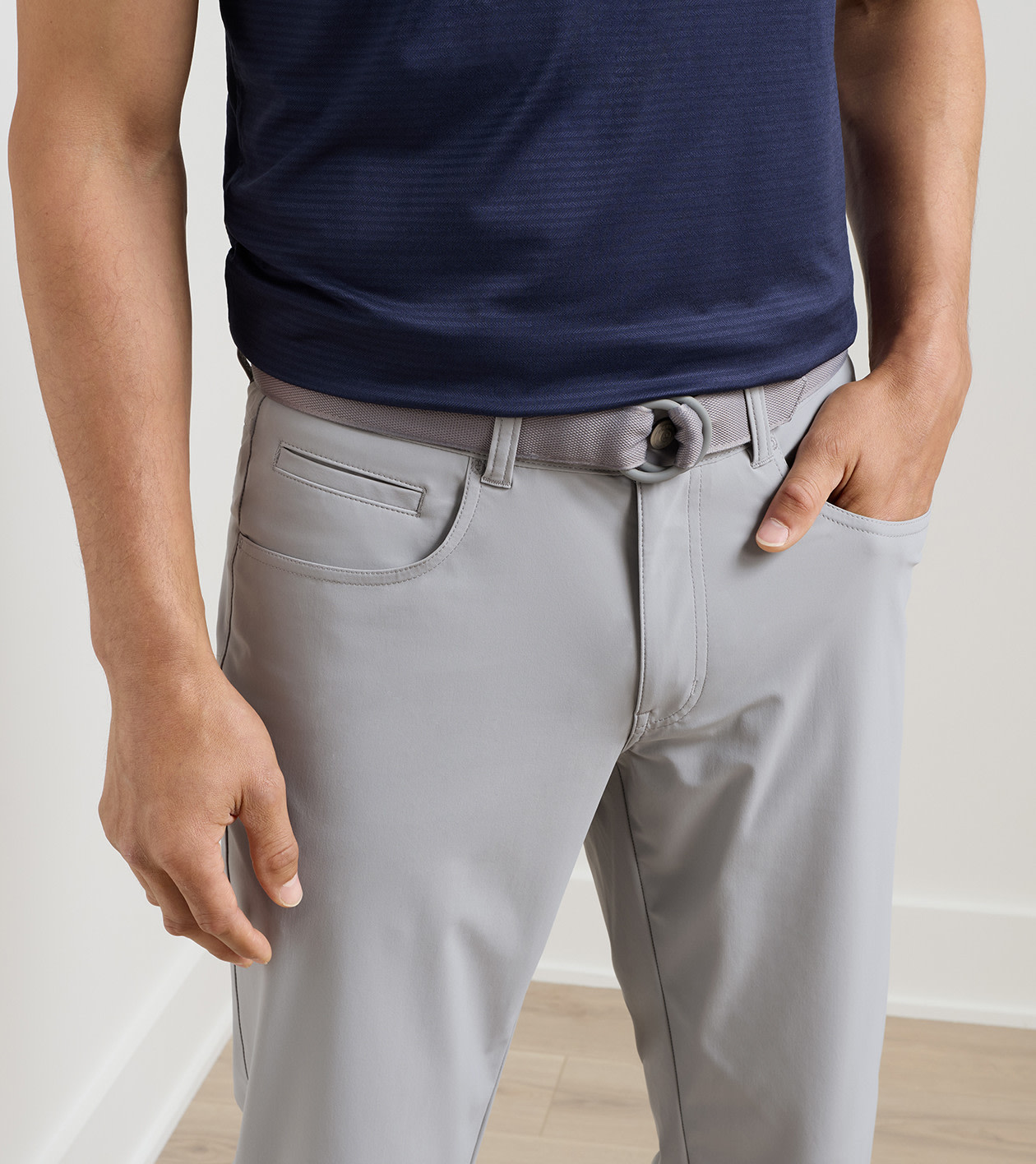 Performance O-Ring Belt in Gale Grey - Alternate Image 1