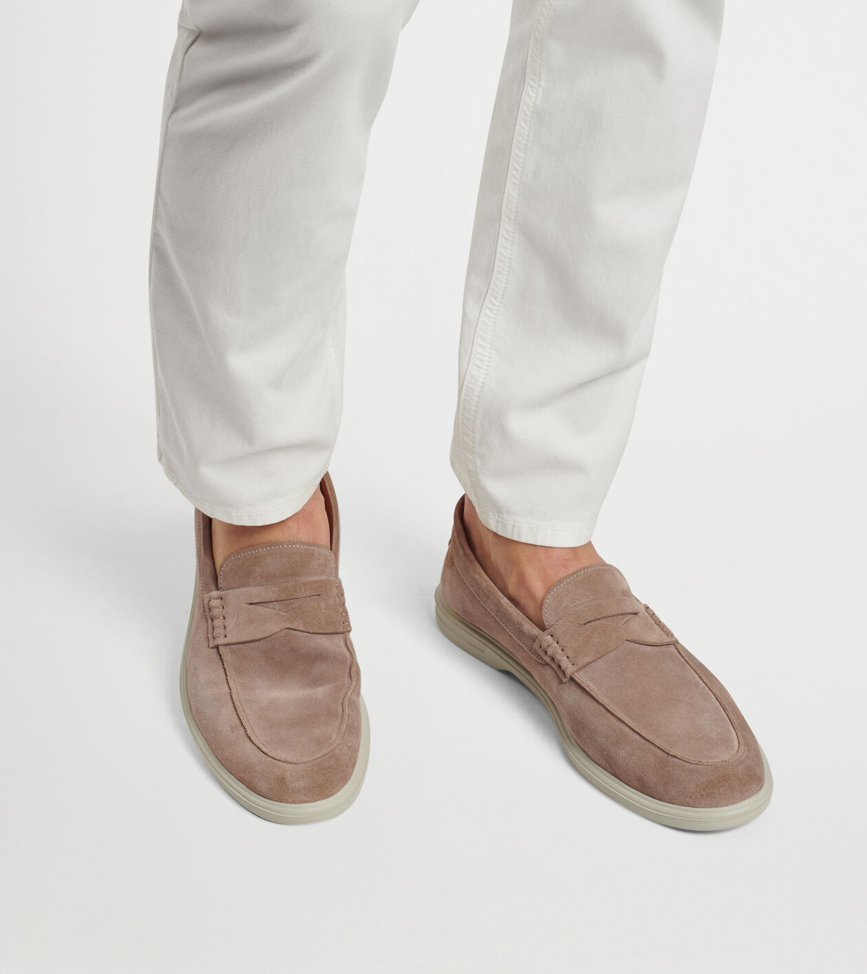 Excursionist Penny Loafer in PEBBLE - Alternate Image 7