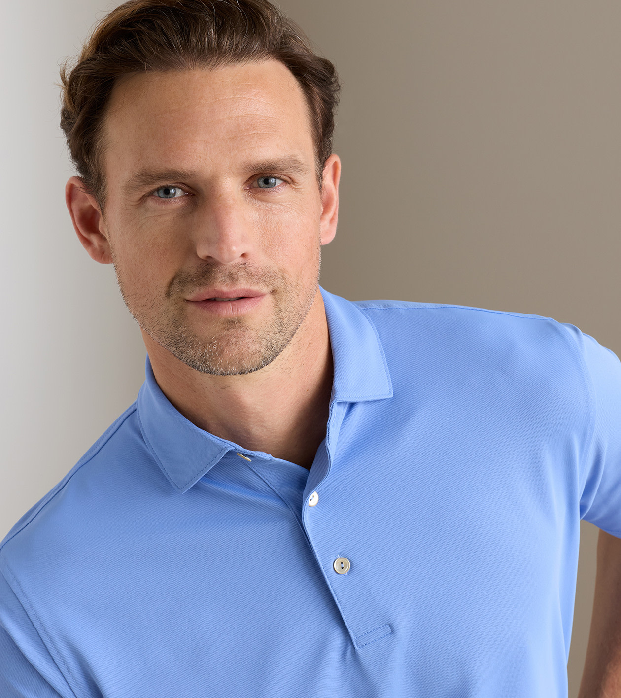 Solid Performance Mesh Polo - Alternate Image 4
