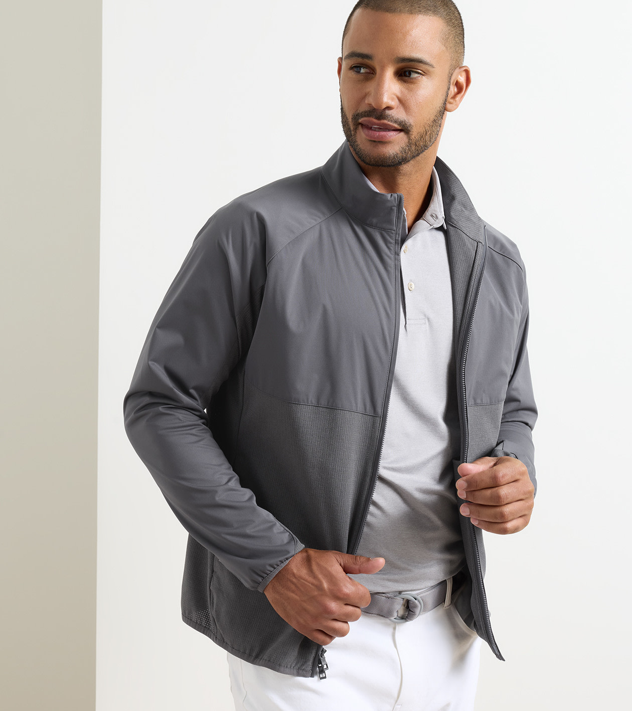 Flow Jacket in IRIDIUM - Alternate Image 1