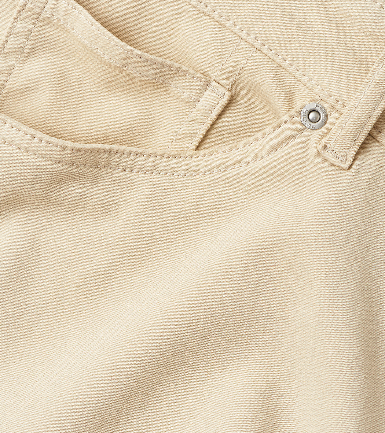 Signature Sateen Five-Pocket Pant in Sand - Alternate Image 4
