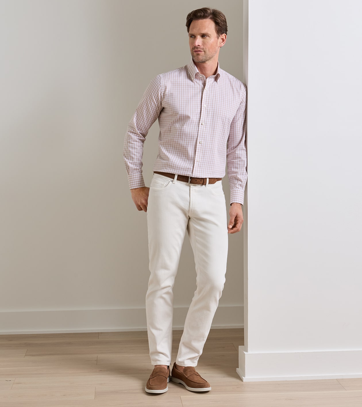 Excursionist Suede Belt in Chestnut - Alternate Image 2