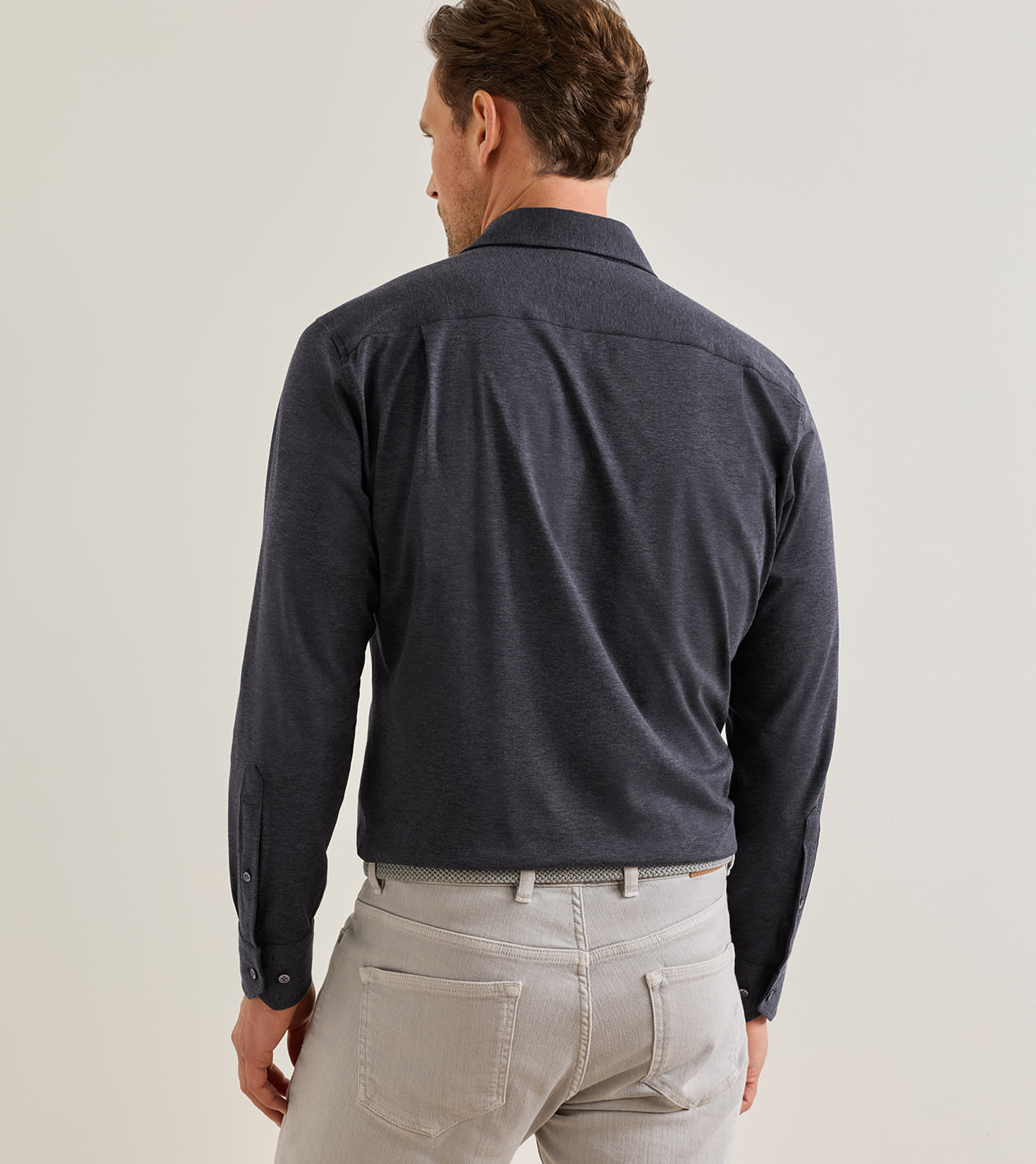 Excursionist Flex Solid Sport Shirt in IRIDIUM - Alternate Image 2