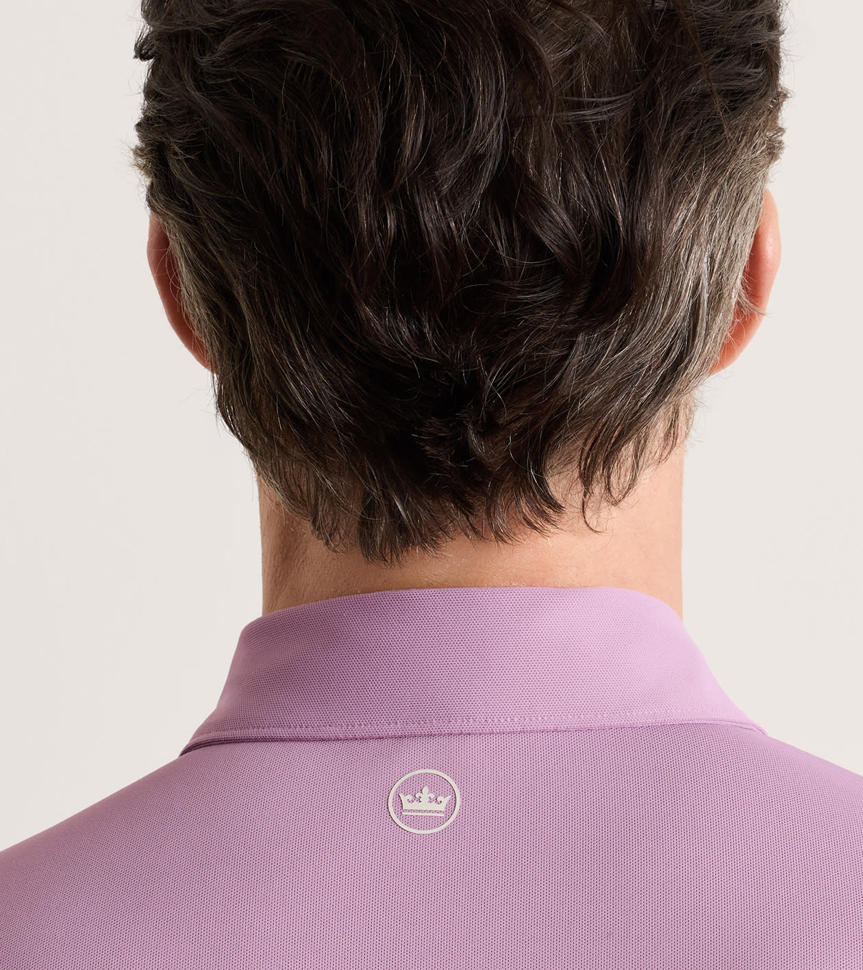 Soul Performance Mesh Polo in SOFT ORCHID - Alternate Image 3