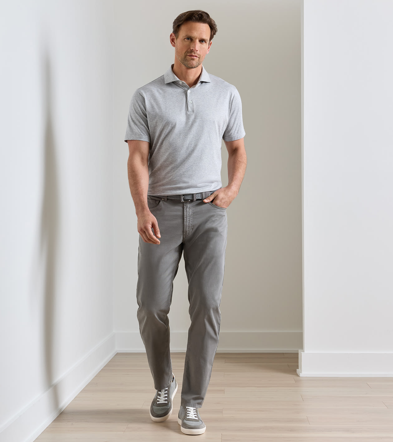 Wayfare Five-Pocket Pant in CLASSIC GREY - Alternate Image 1