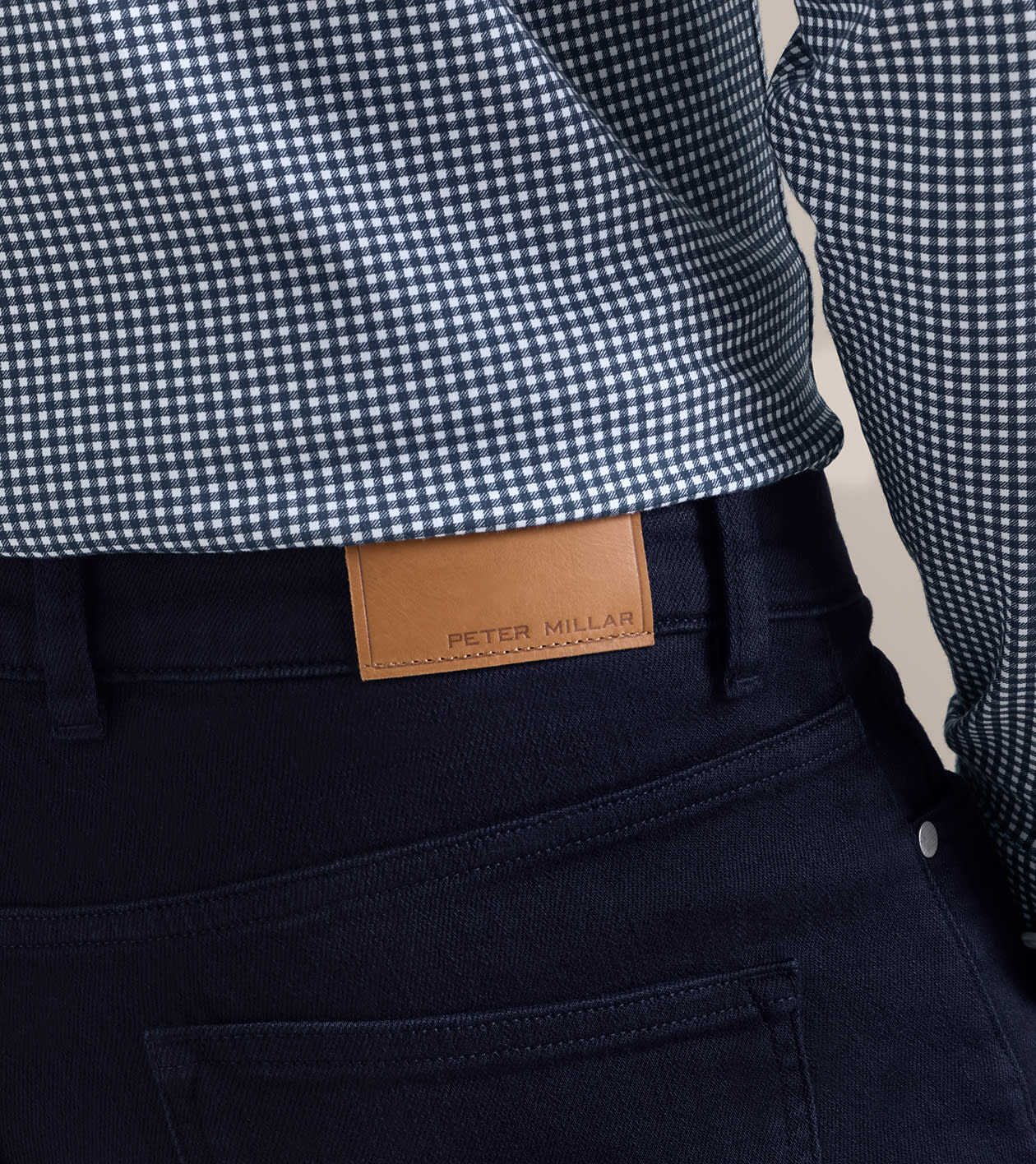 Fairfield Garment Dyed Denim in Navy - Alternate Image 3
