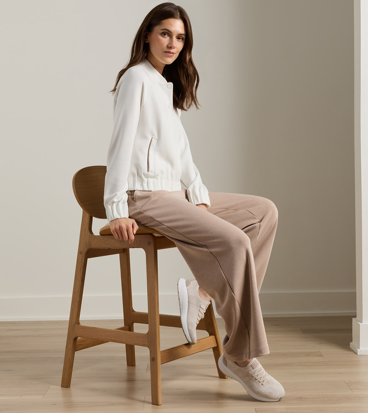Women's Odeon Sneaker in CAMEL - Alternate Image 2