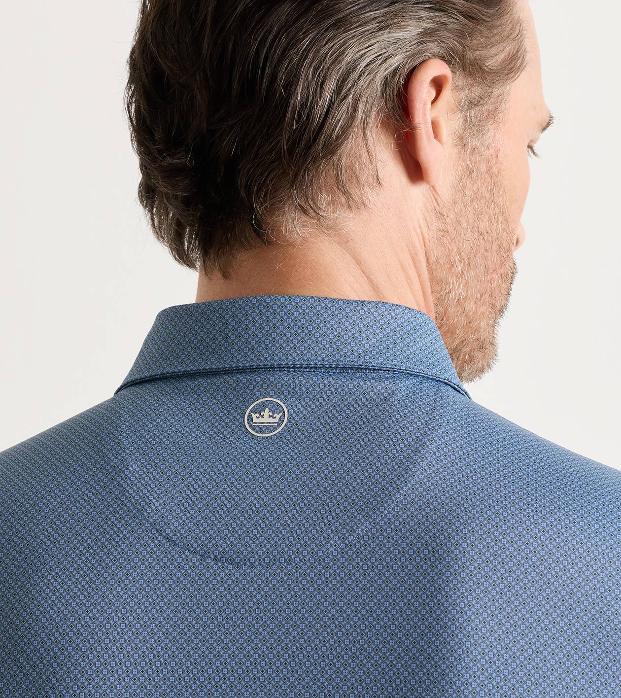 Caldara Performance Jersey Polo in WINDY BLUE - Alternate Image 3