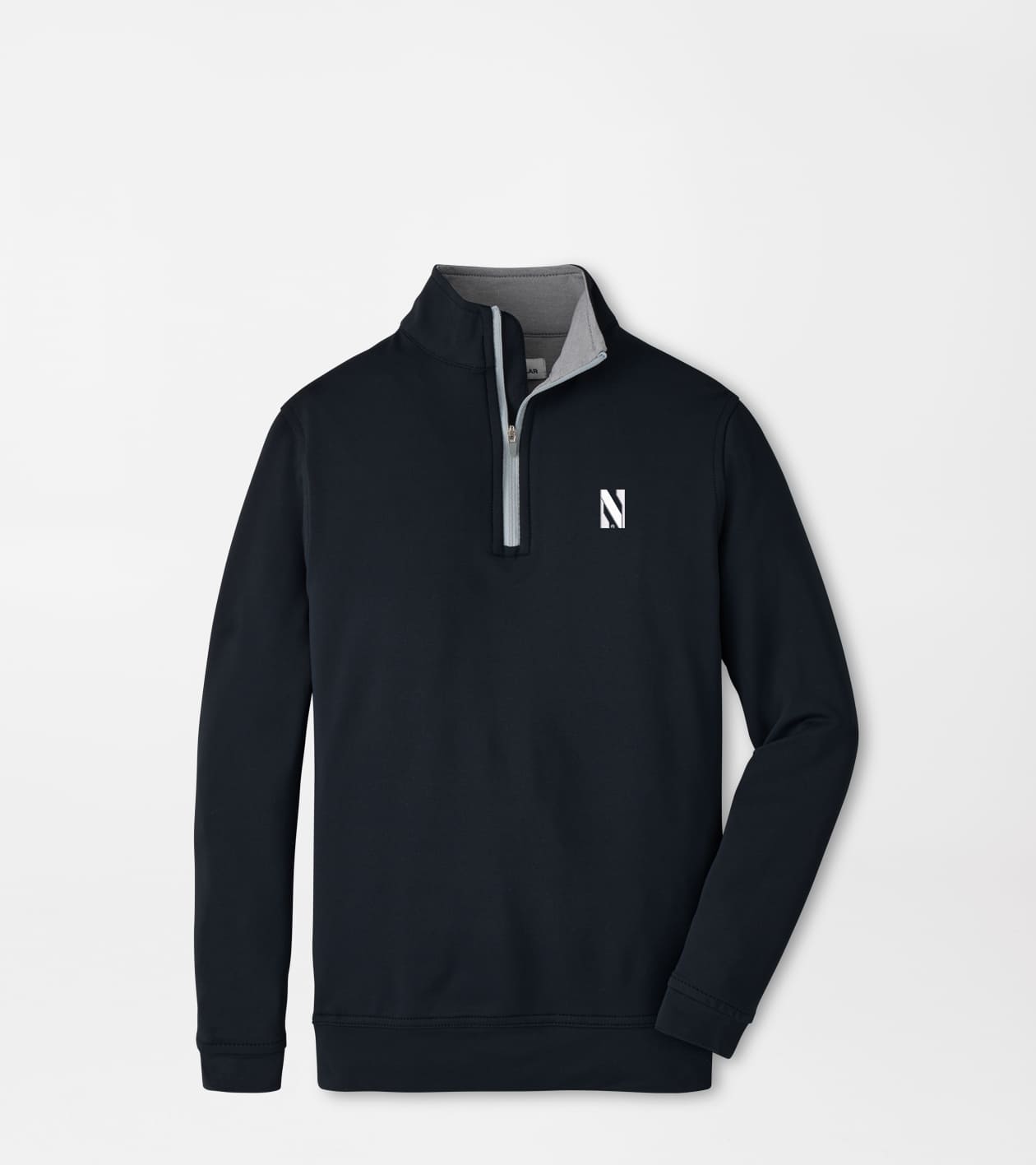 Northwestern Perth Youth Performance Quarter-Zip in Black - Alternate Image 1