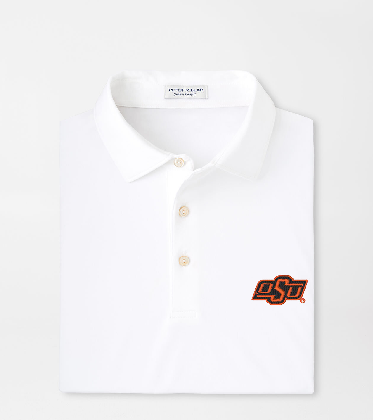 Oklahoma State Solid Performance Jersey Polo | Men's Collegiate
