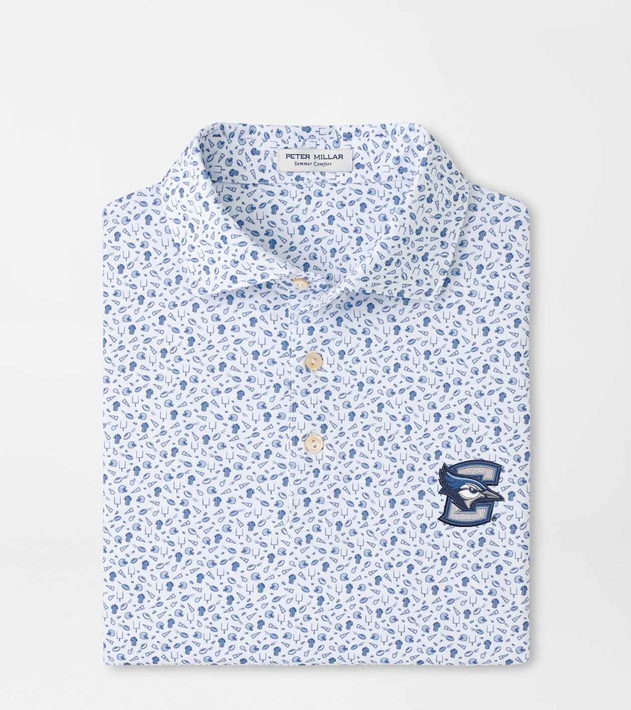 Creighton Kick Off Performance Jersey Polo | Men's Collegiate