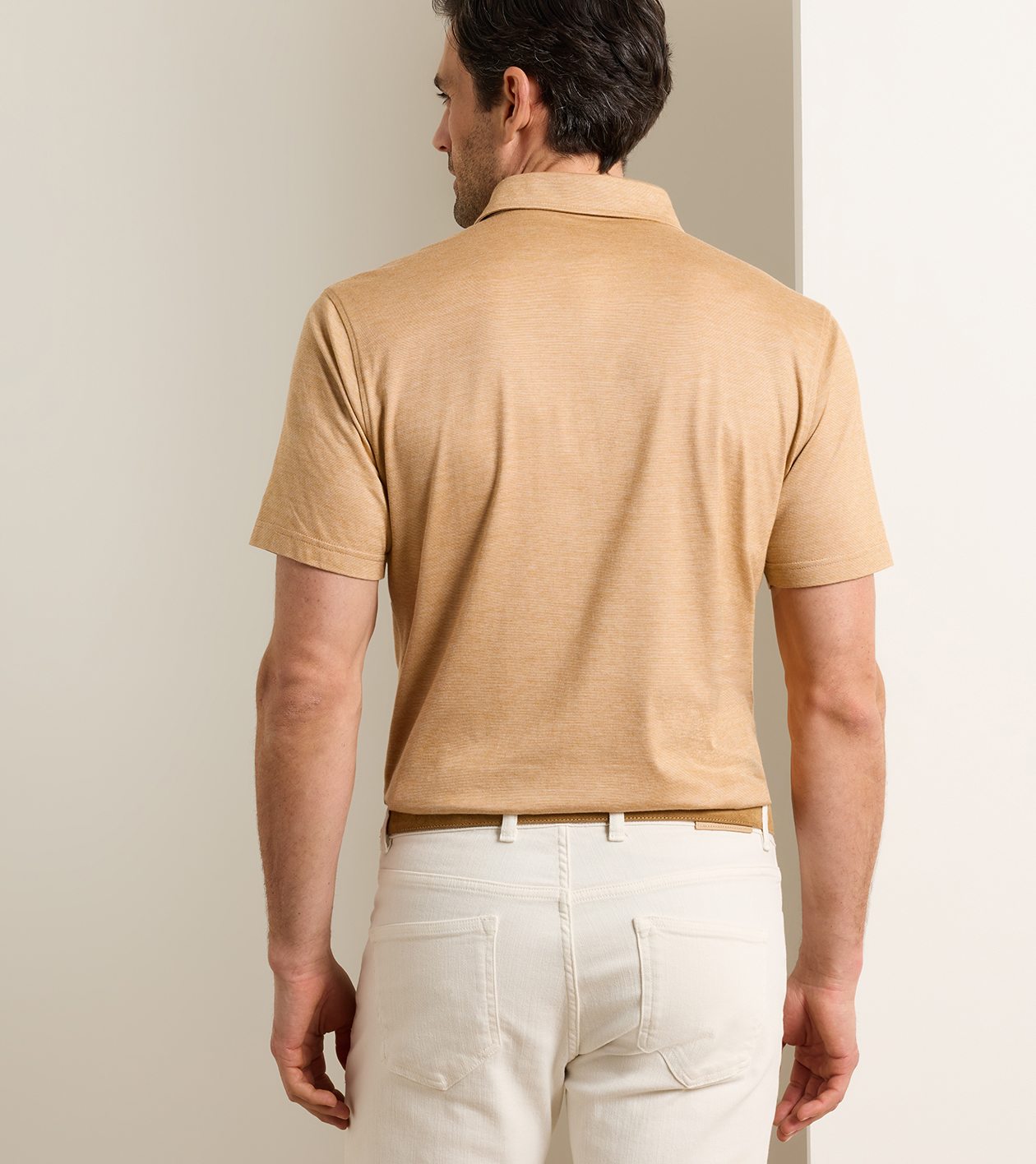Excursionist Flex Short-Sleeve Polo in SPICED CIDER - Alternate Image 2