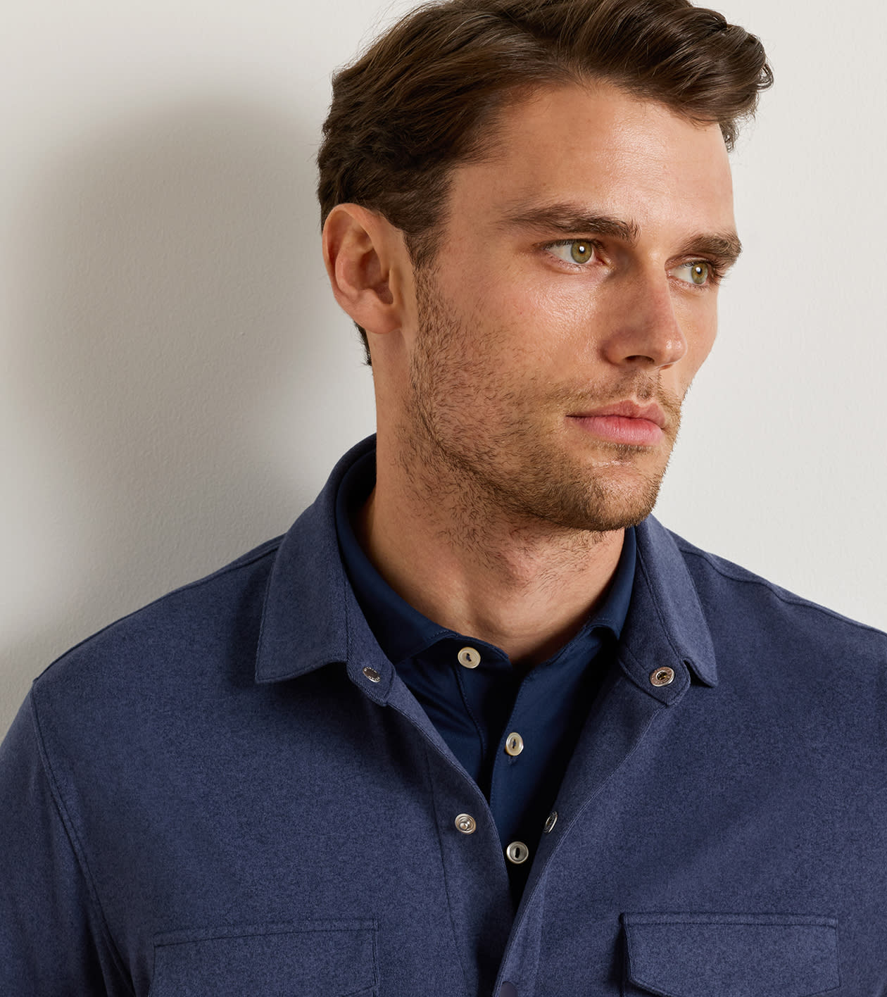 Ardent Air Performance Shirt Jacket in Navy - Alternate Image 3