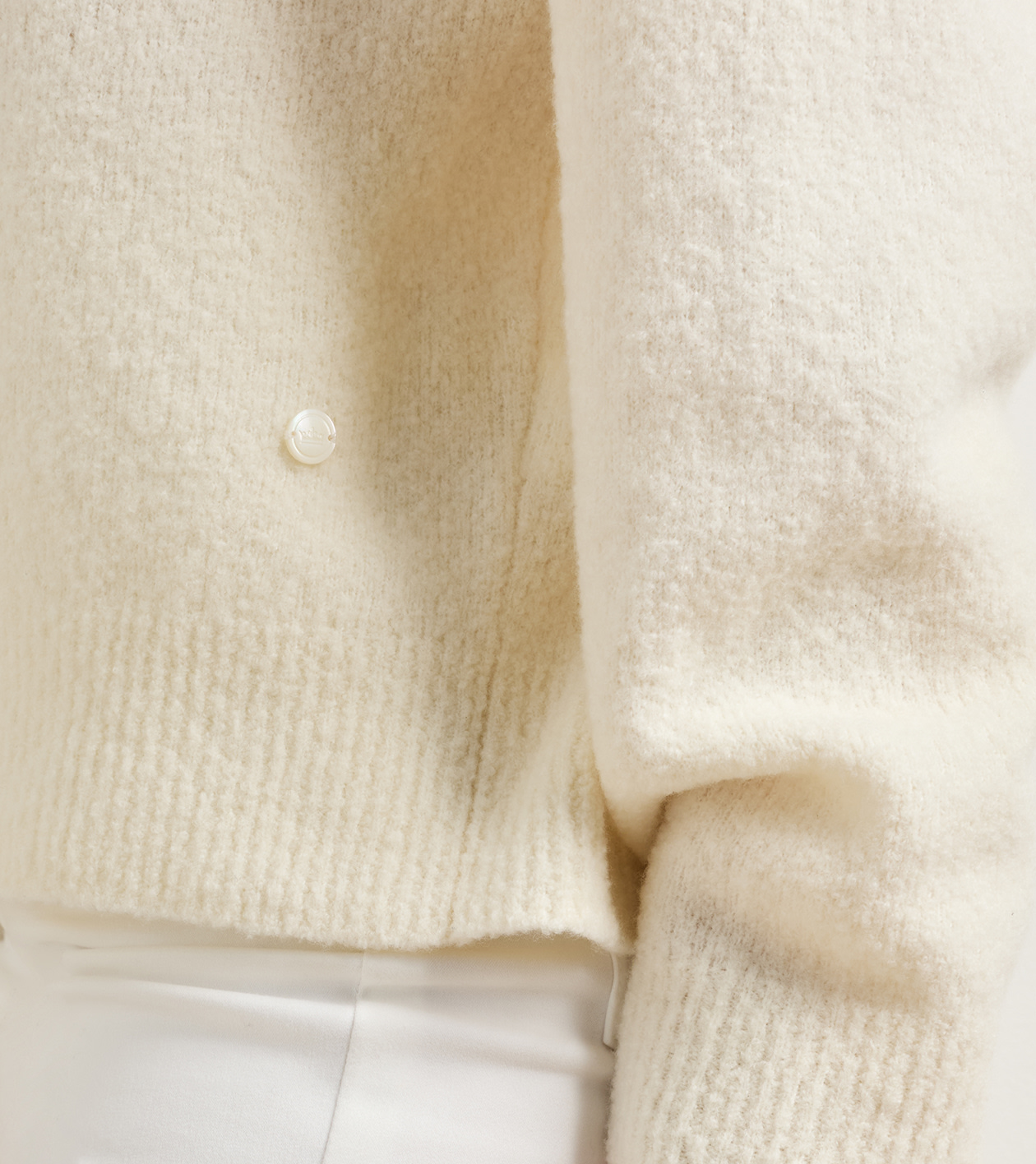 Ryan Boucl&eacute; High Crew Sweater in Ivory - Alternate Image 3