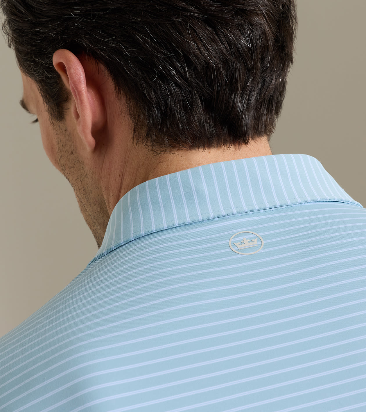 Keynote Performance Jersey Polo in SEAFLOWER - Alternate Image 3