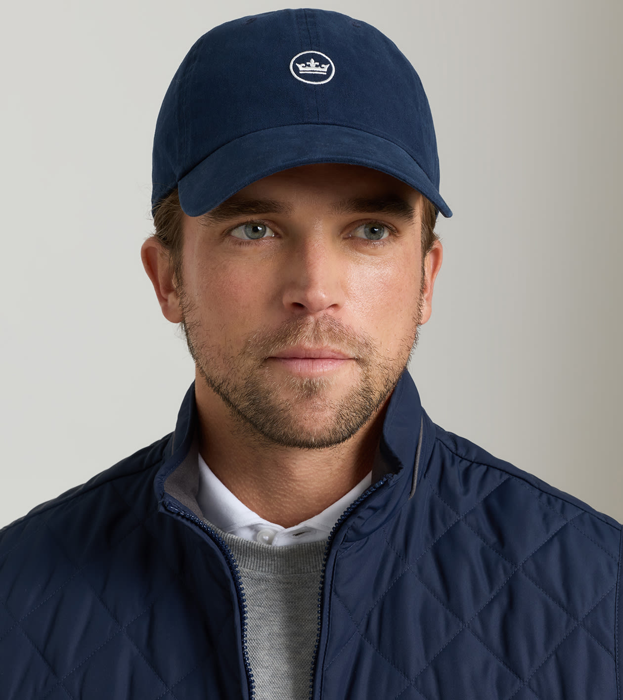 Whitaker Washed Twill Hat in Navy - Alternate Image 1